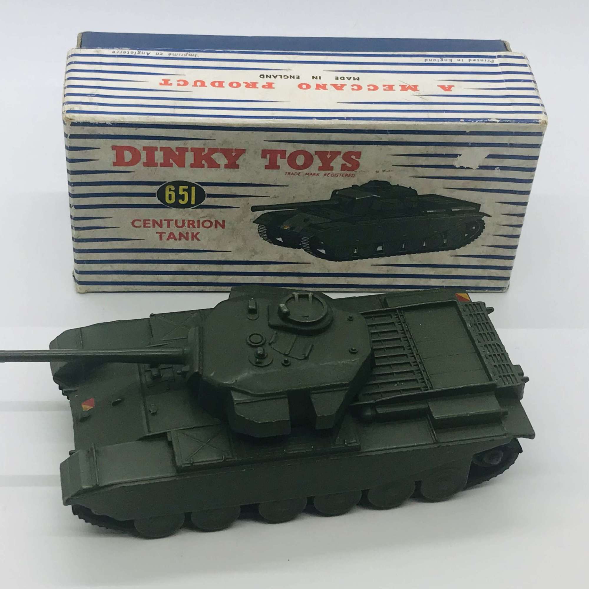 Boxed dinky centurion tank