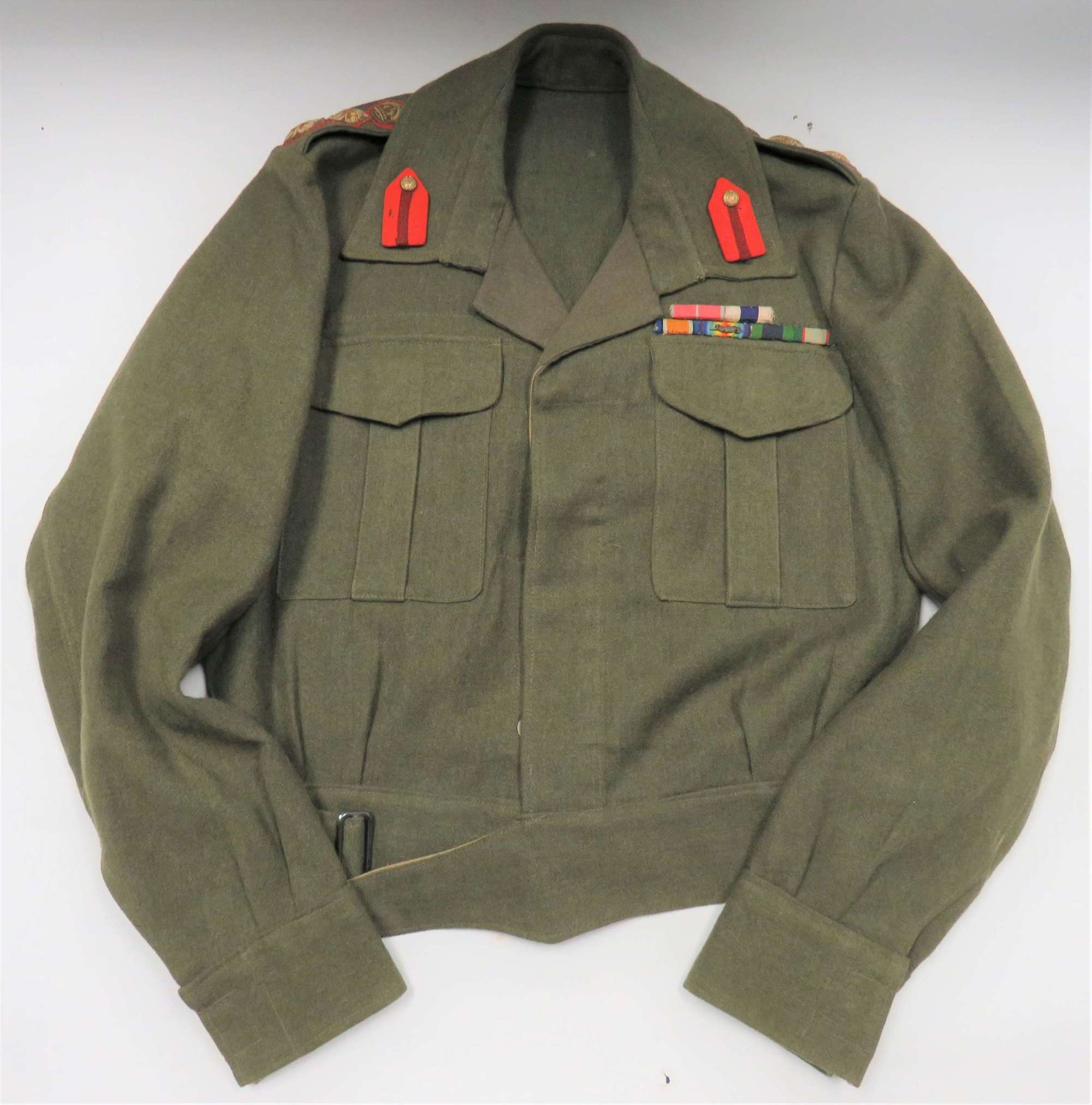 Rare 1937 Pattern Staff Colonels Battledress Jacket