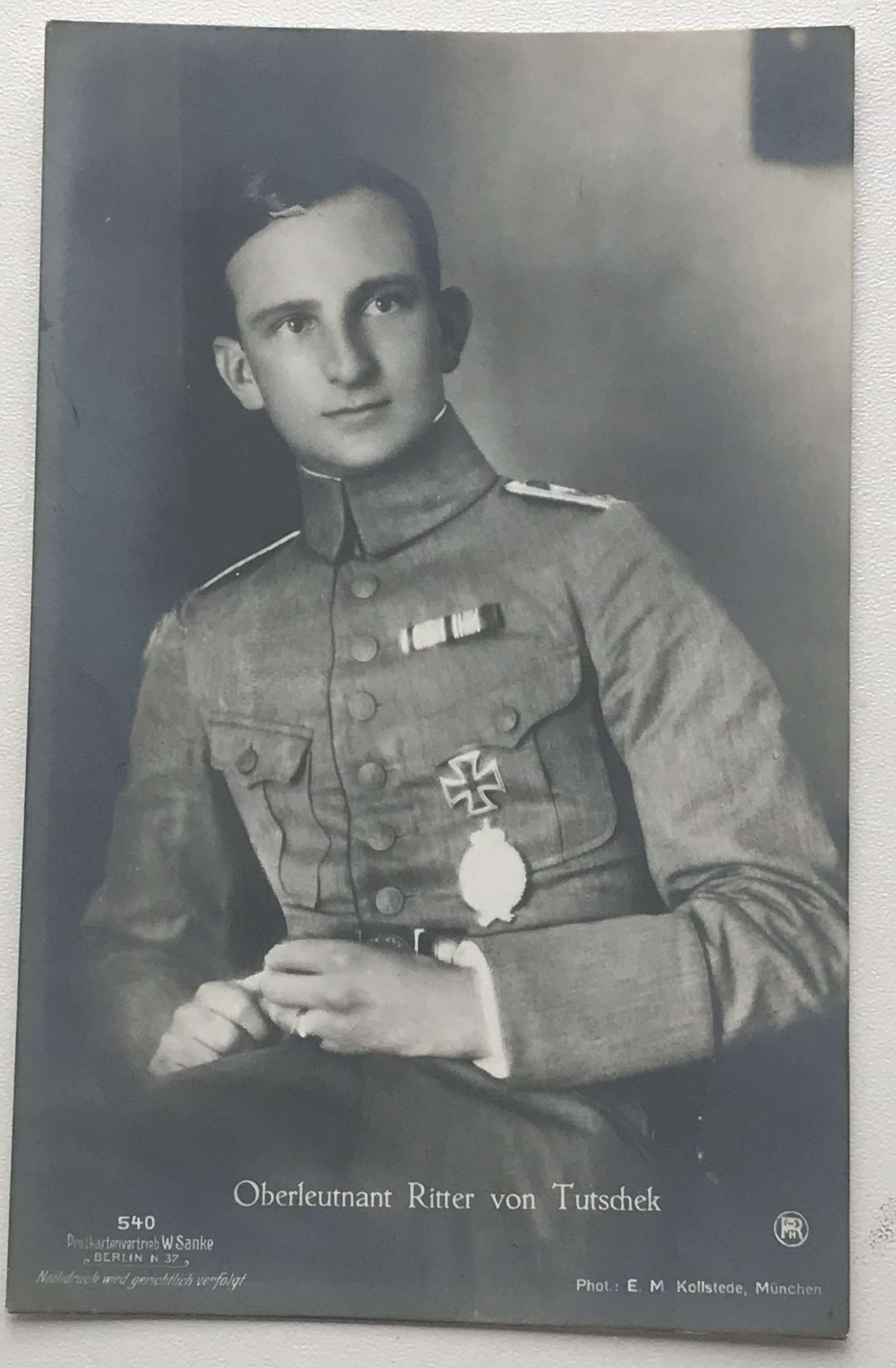 Adolf Von Tutschek Sanke card