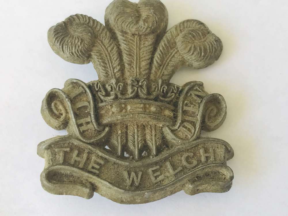 The Welch plastic economy badge