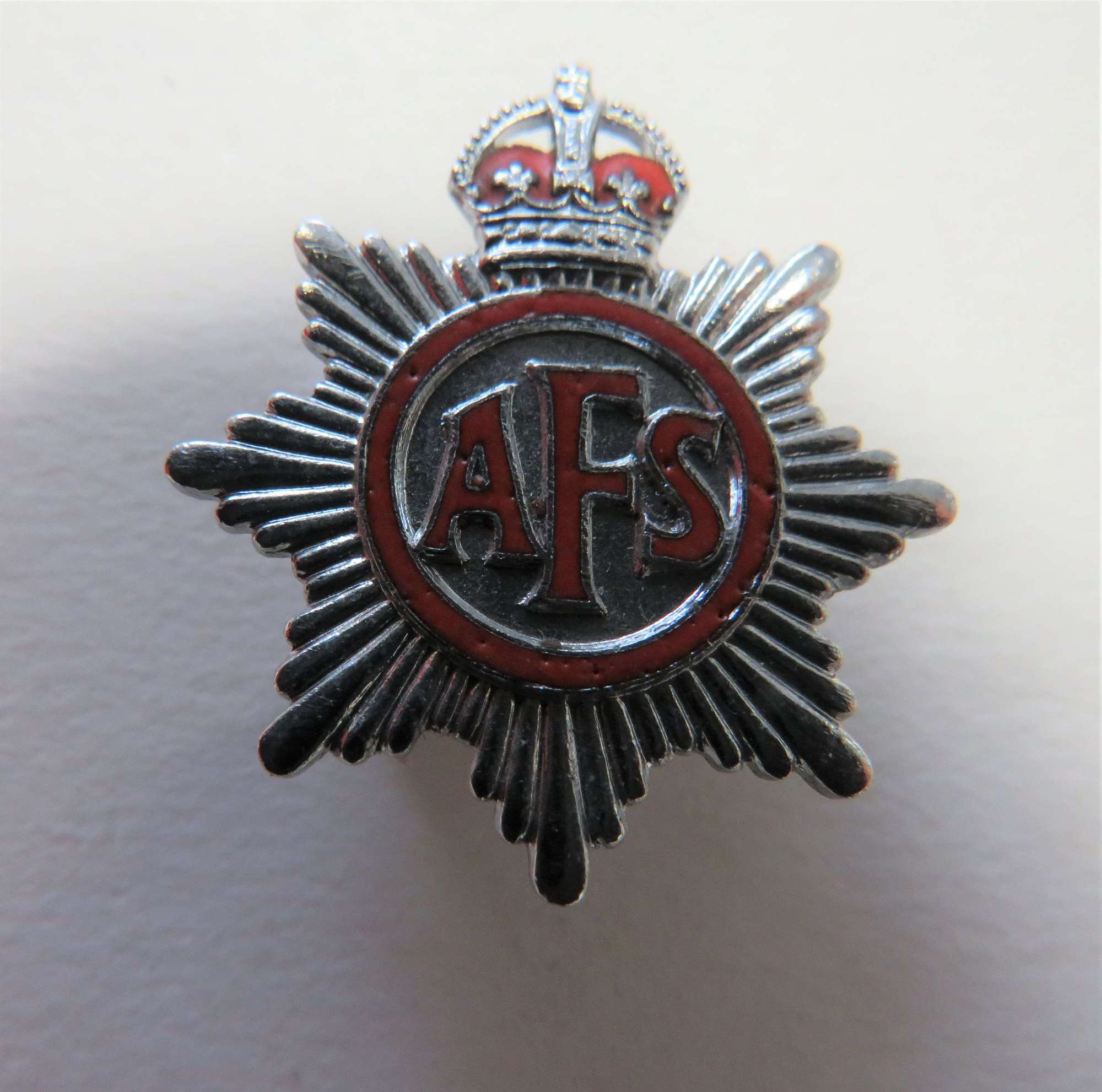 WW2 A.F.S Lapel Badge