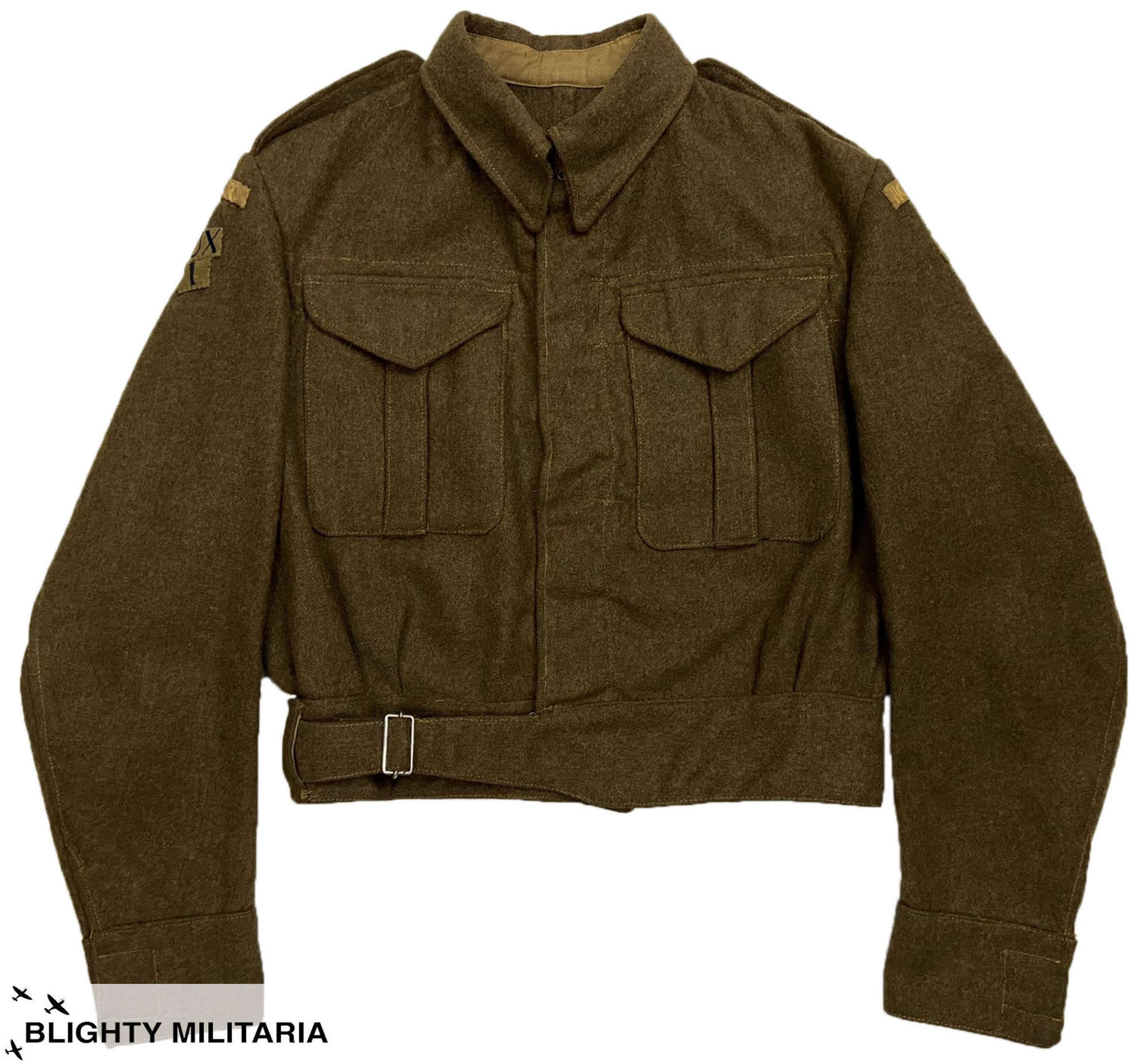 Original 1940 Dated Aylesbury Home Guard Battledress Jacket