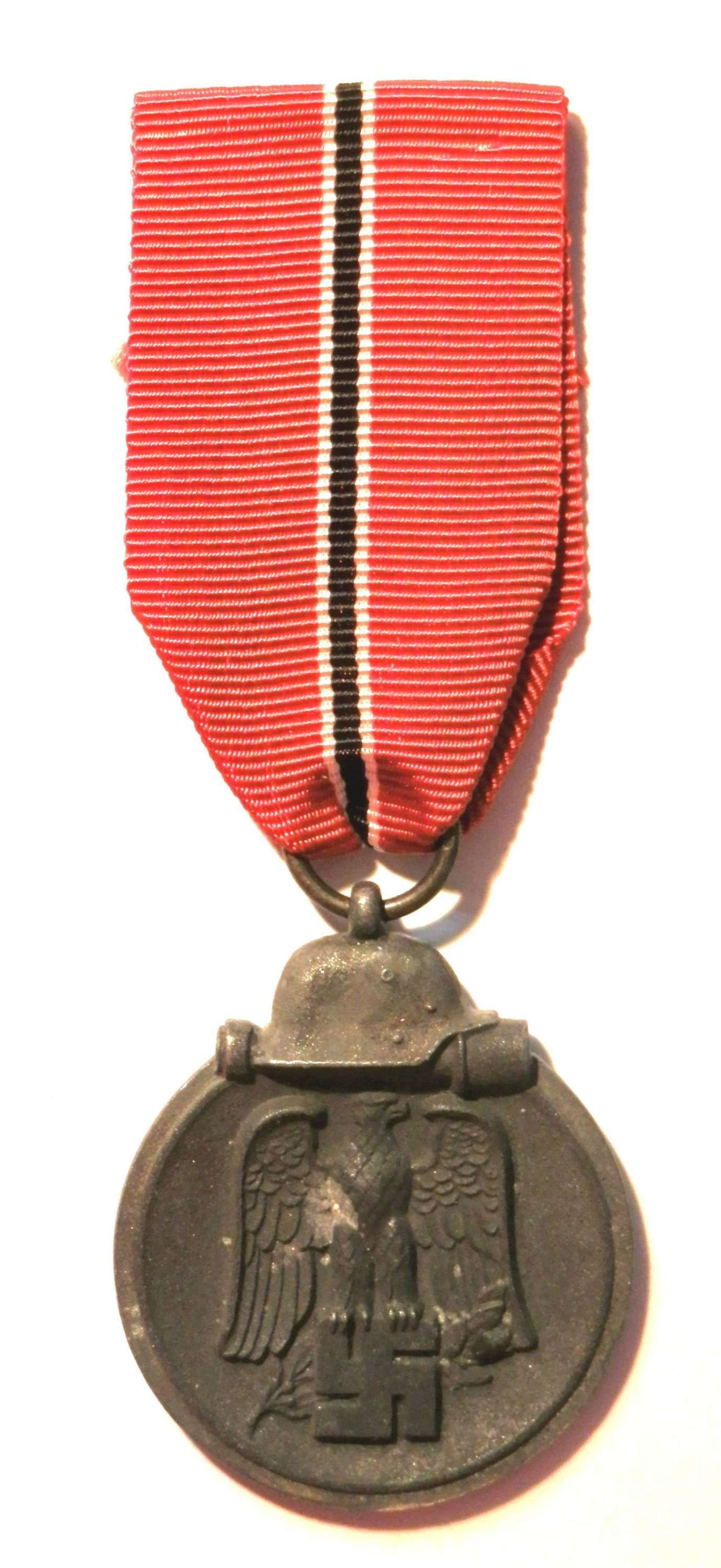 Winter Campaign Medal Russia 1941-42. (Eastern Front Medal) Marked 7.
