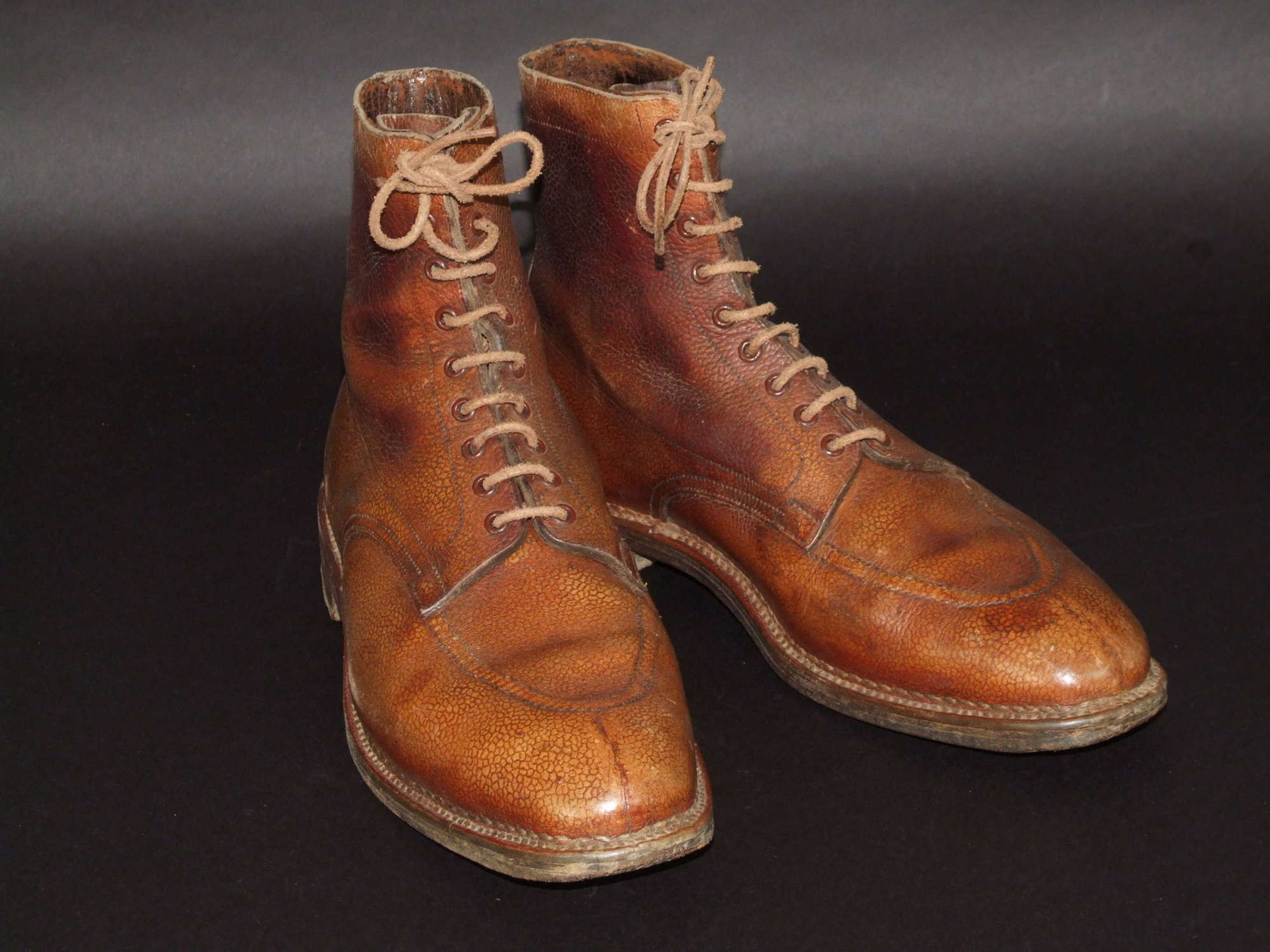 WW1 Special Pattern British Officer's Trench Ankle Boots