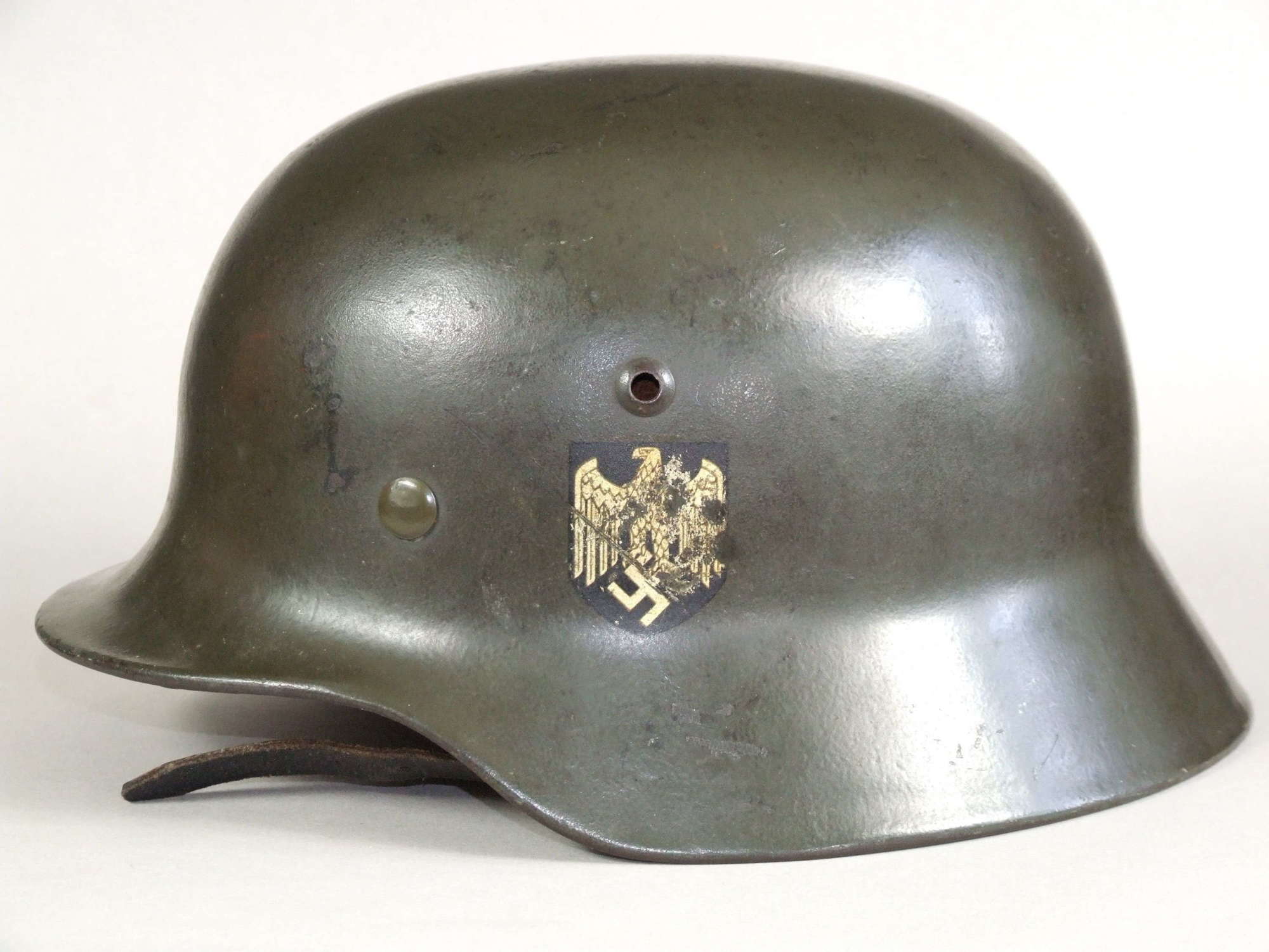 Double Decal M35 Heer Helmet