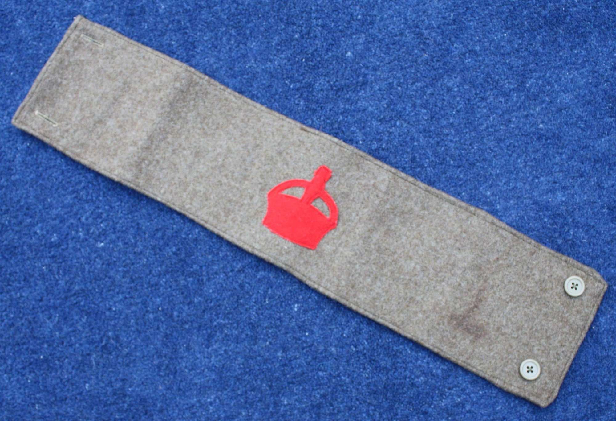 DERBY SCHEME 1915 ATTESTED ARMY ARMBAND