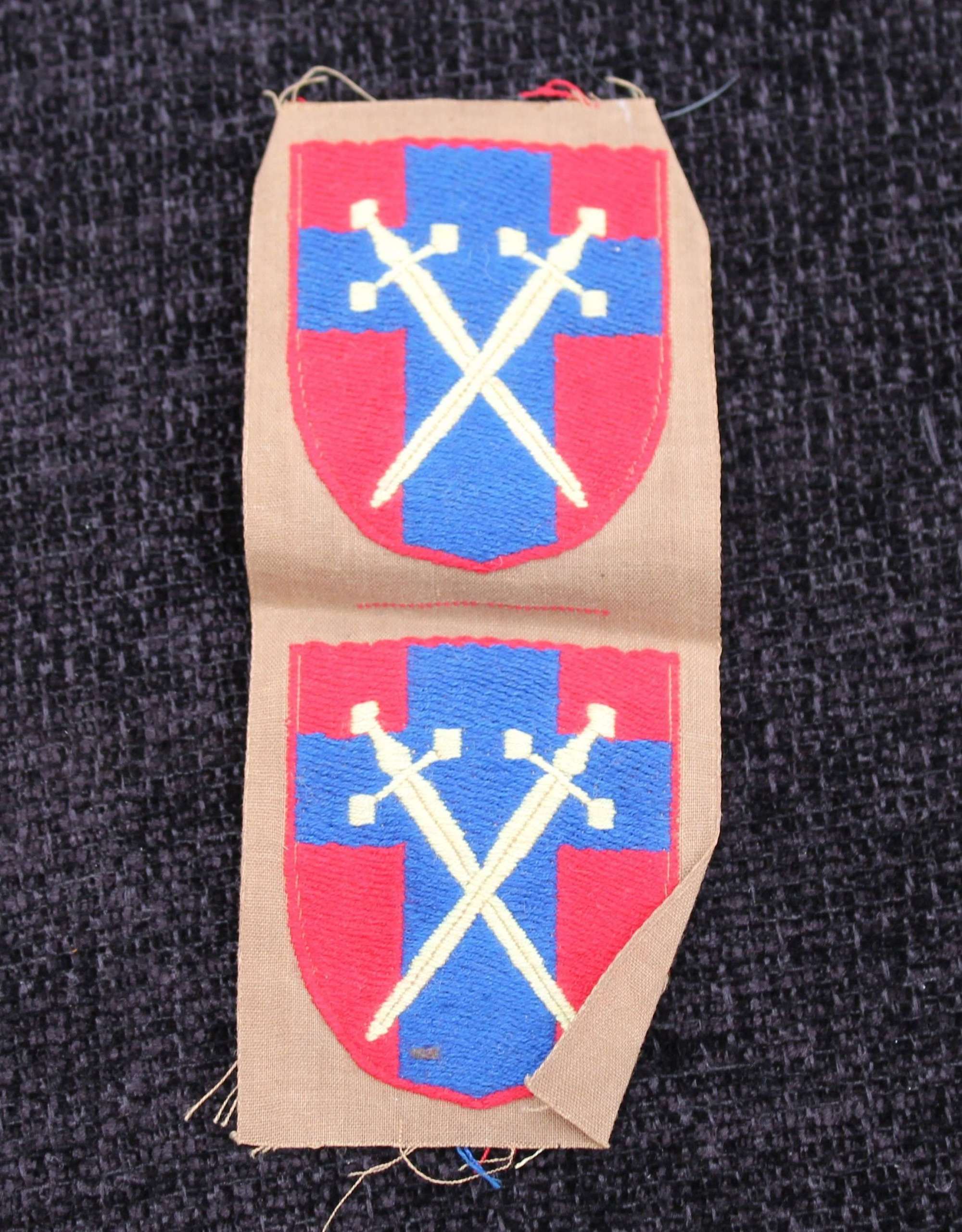 21st Army Group HQ Headquarters Cloth Formation Signs/Patches/Badges
