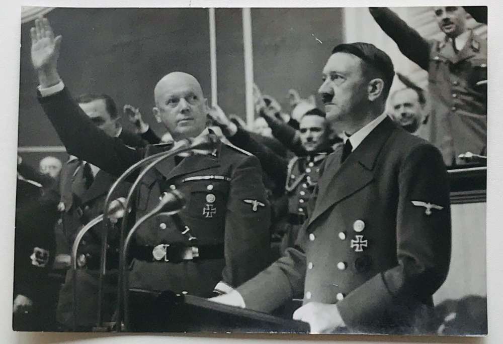Press photo of Adolf Hitler