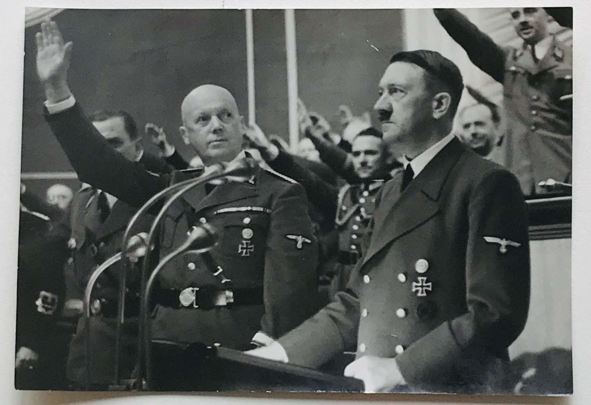 Press photo of Adolf Hitler