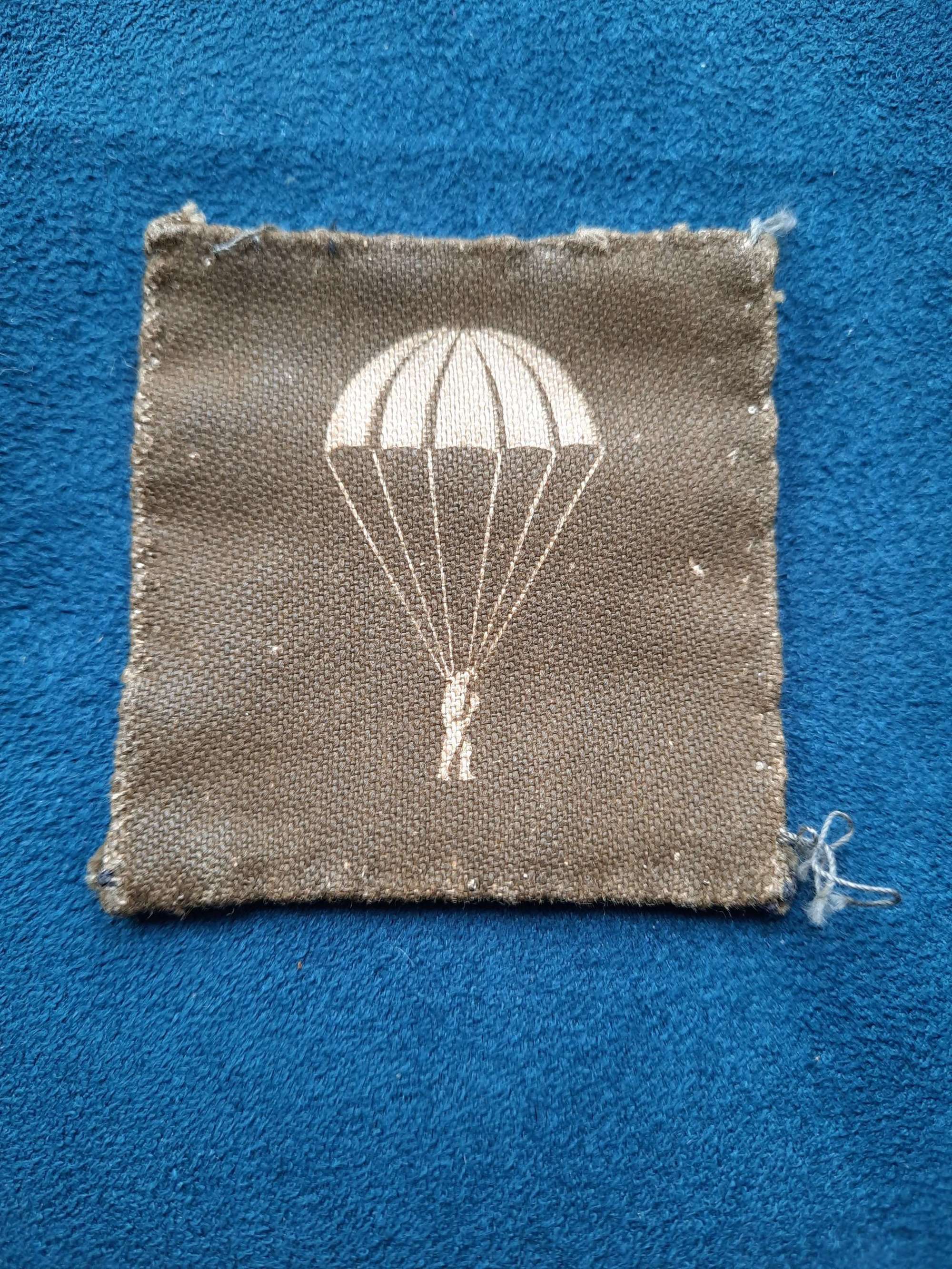 WW2 Parachute Qualification Printed Patch