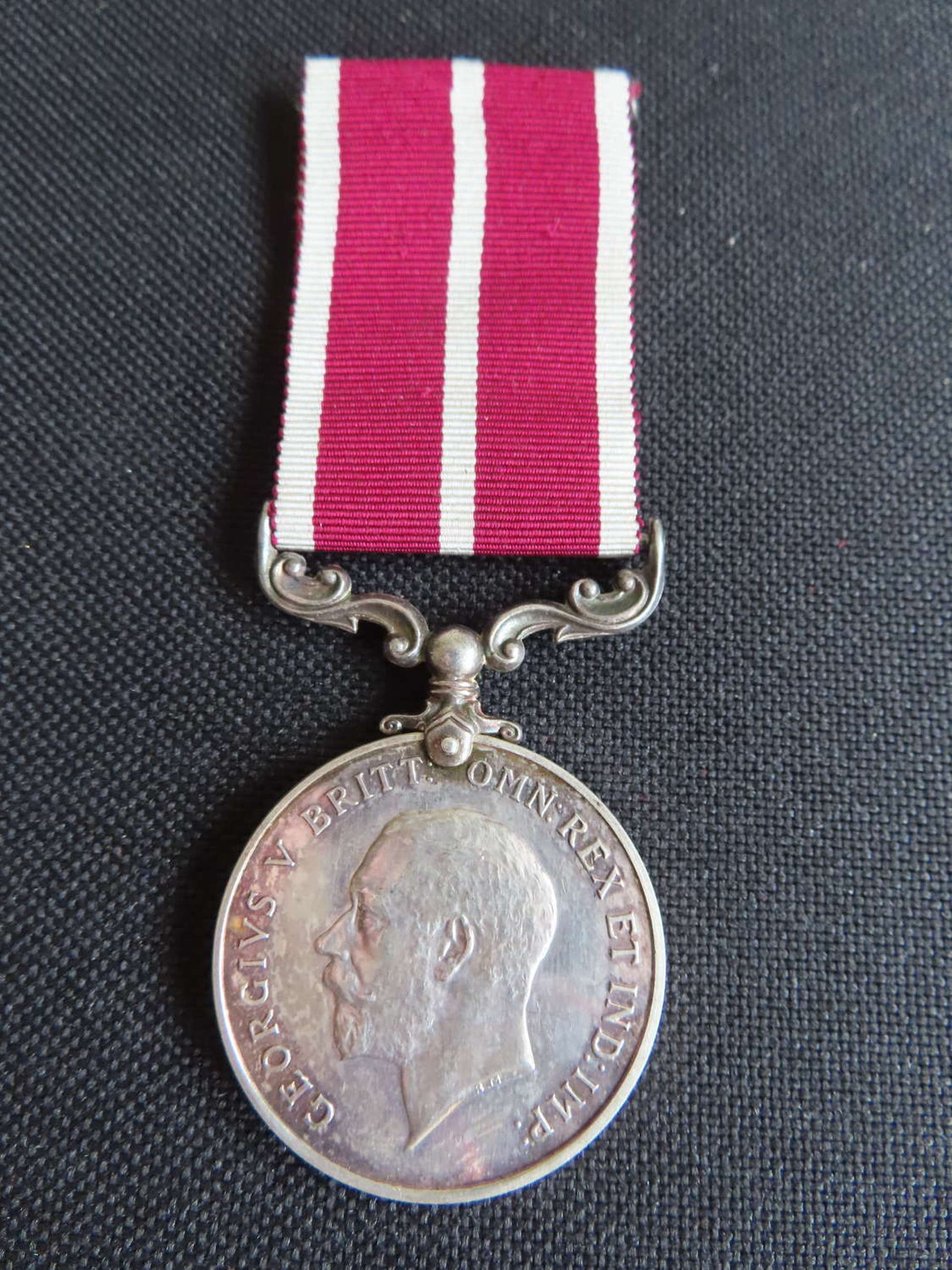 Meritorious Service Medal awarded to C.S. Mjr H Jackson R.E.