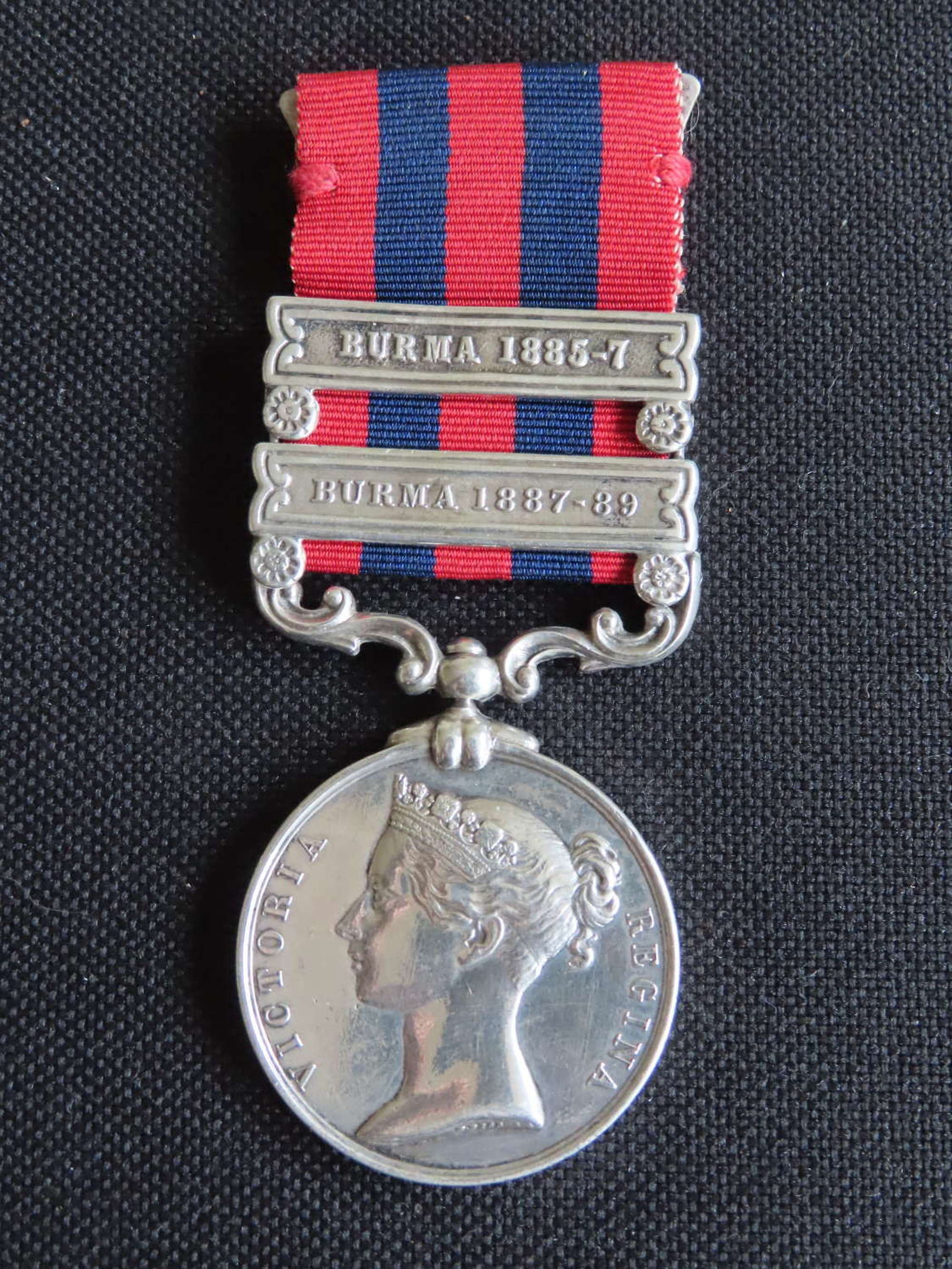 Two Clasp India General Service Medal Cpl Ringland Munster Fusiliers