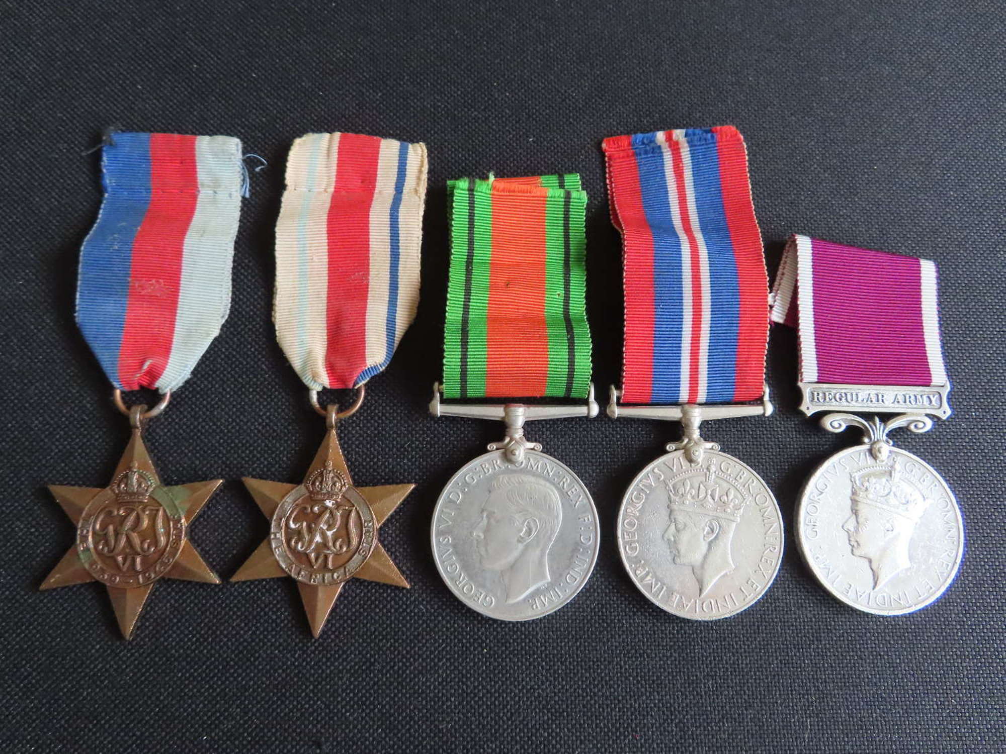 WW2 Prisoner of War LSGC Medal Group to W/O BROWN from Andover