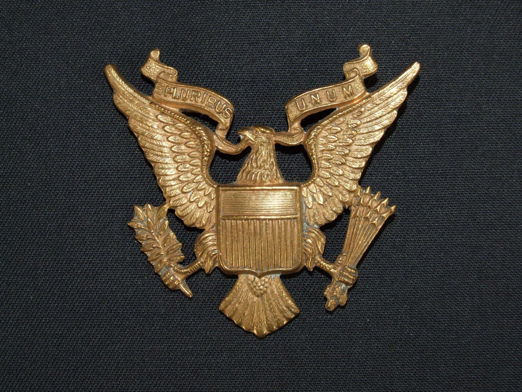 American No 1 Squadron British Home Guard Cap Badge