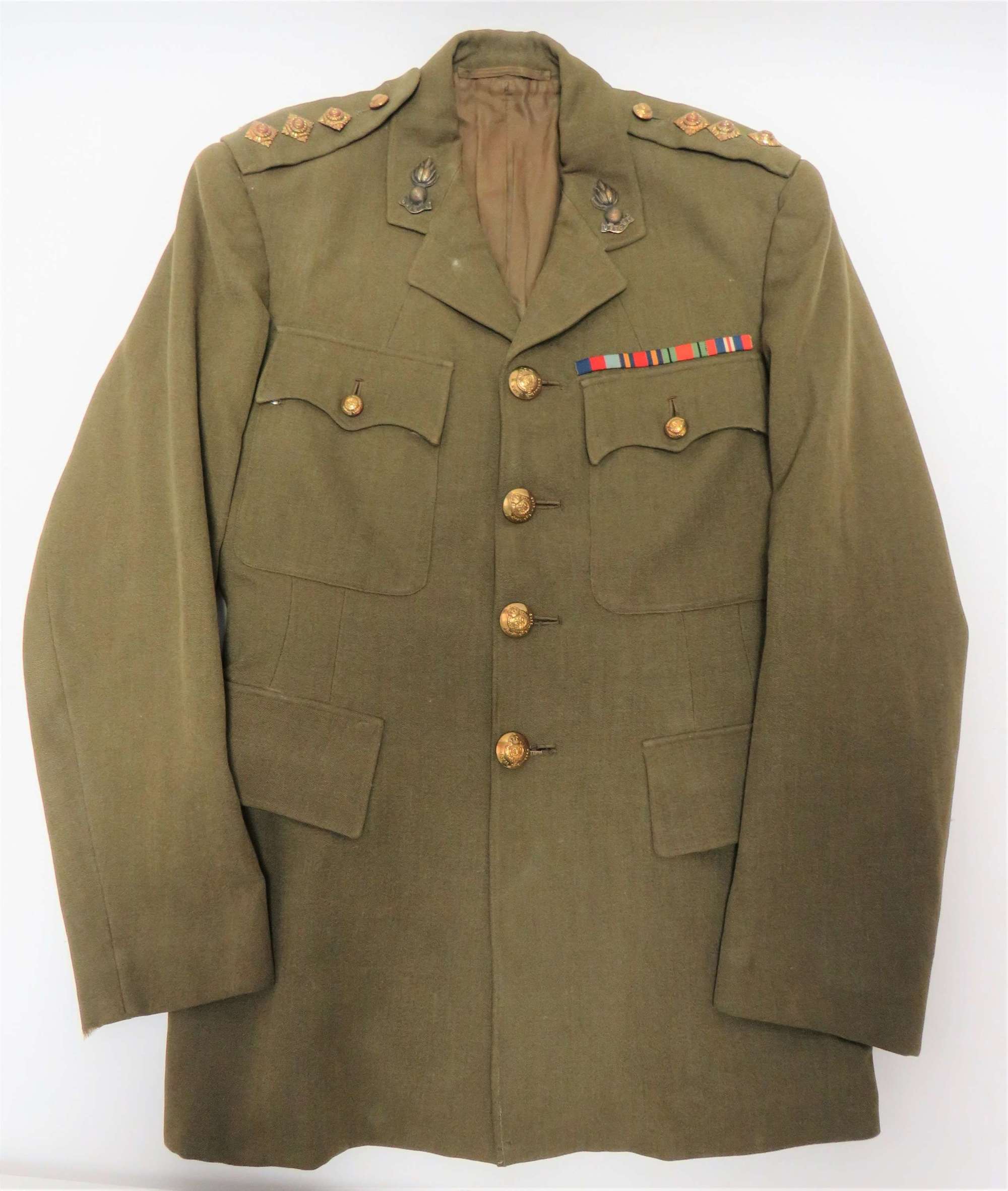 WW2 Utility Pattern Royal Engineer Offices Service Dress Tunic