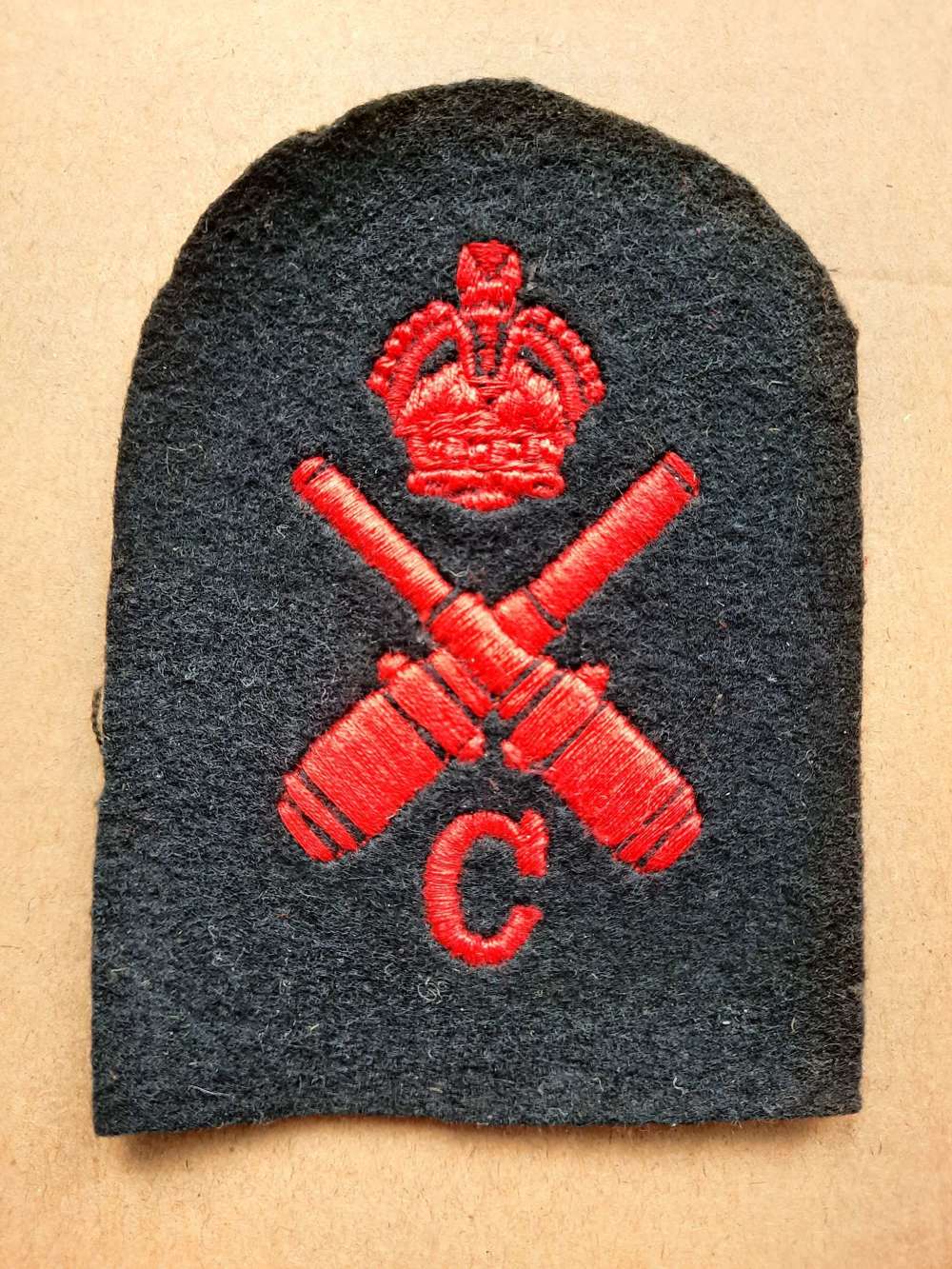 Royal Navy Gunnery Control Rating Patch