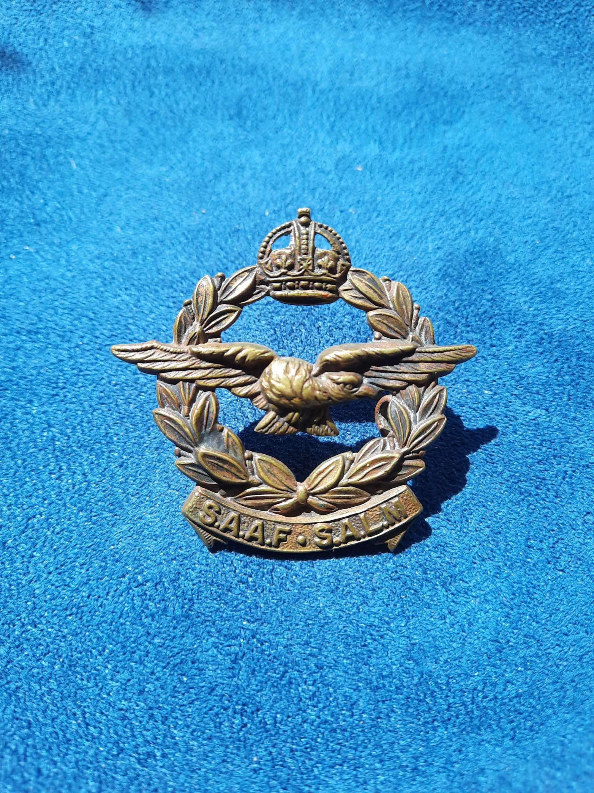 SAAF Ordinary Airman Cap Badge