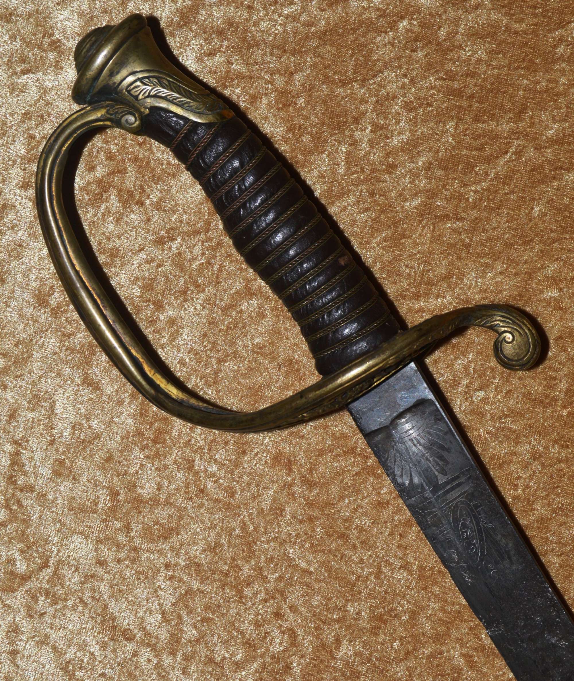 ﻿US Model 1850 Foot Officer’s Sword