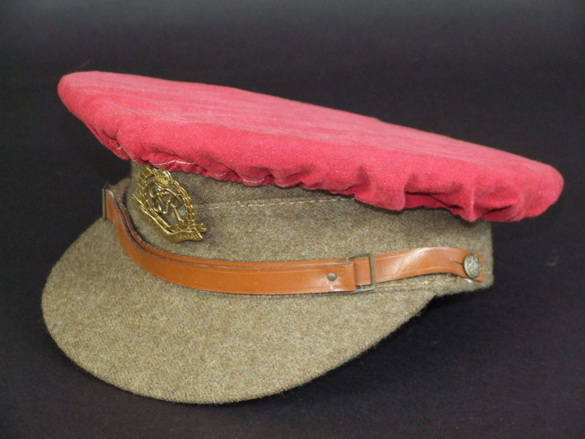 Military Police Other Ranks Service Dress Cap. Possibly Post War