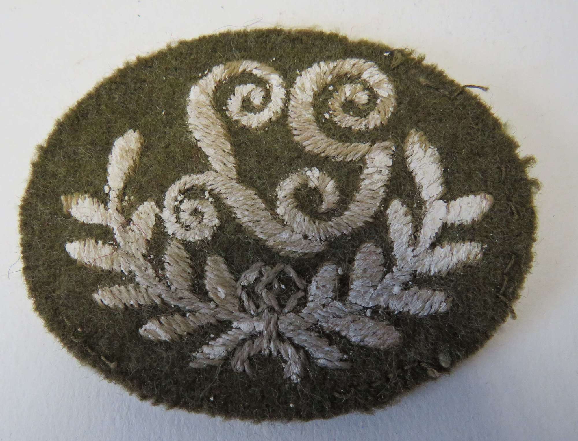WW2 Light Gunners Trade Cuff Badge