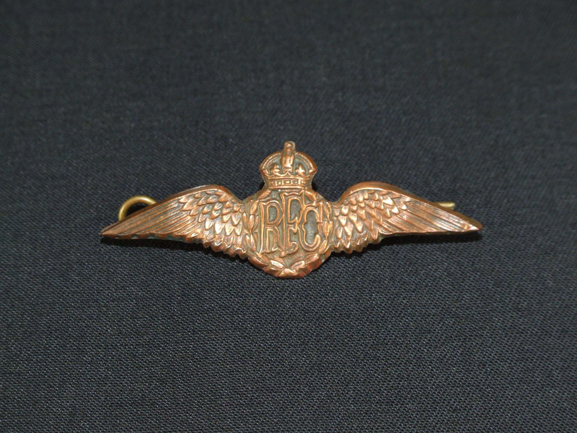 Royal Flying Corps WW1 Simplified Mess Dress Wings