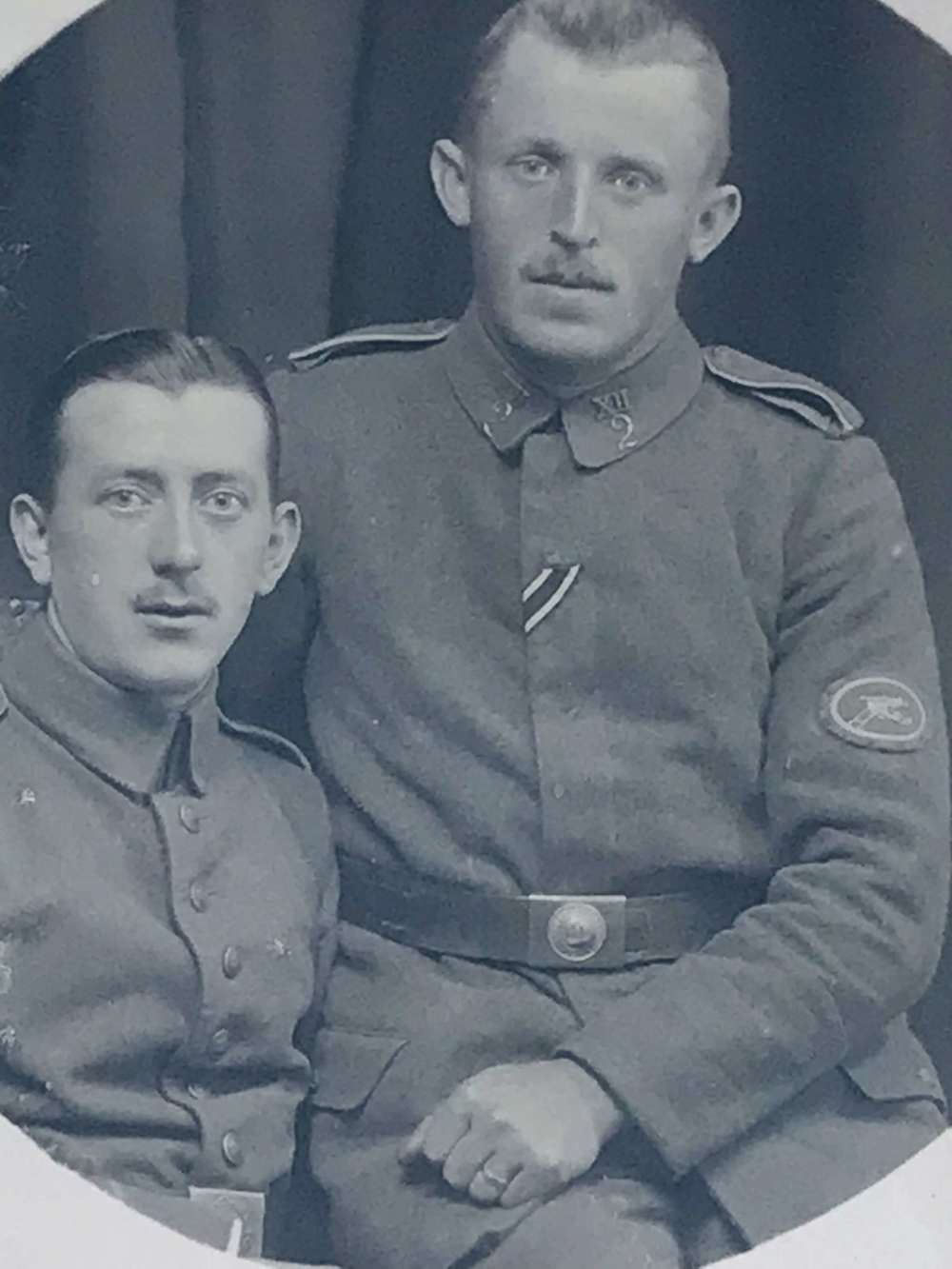 WW1 Postcard of German Machine gunners