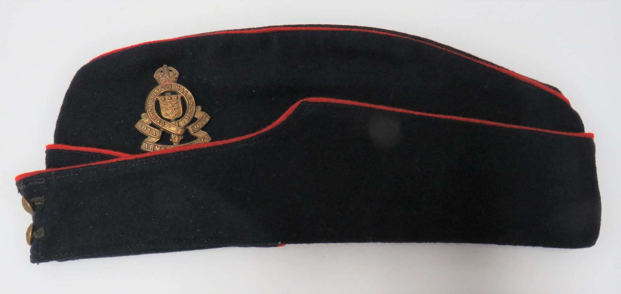 WW2 Royal Army Ordnance Corps Coloured Field Service Cap