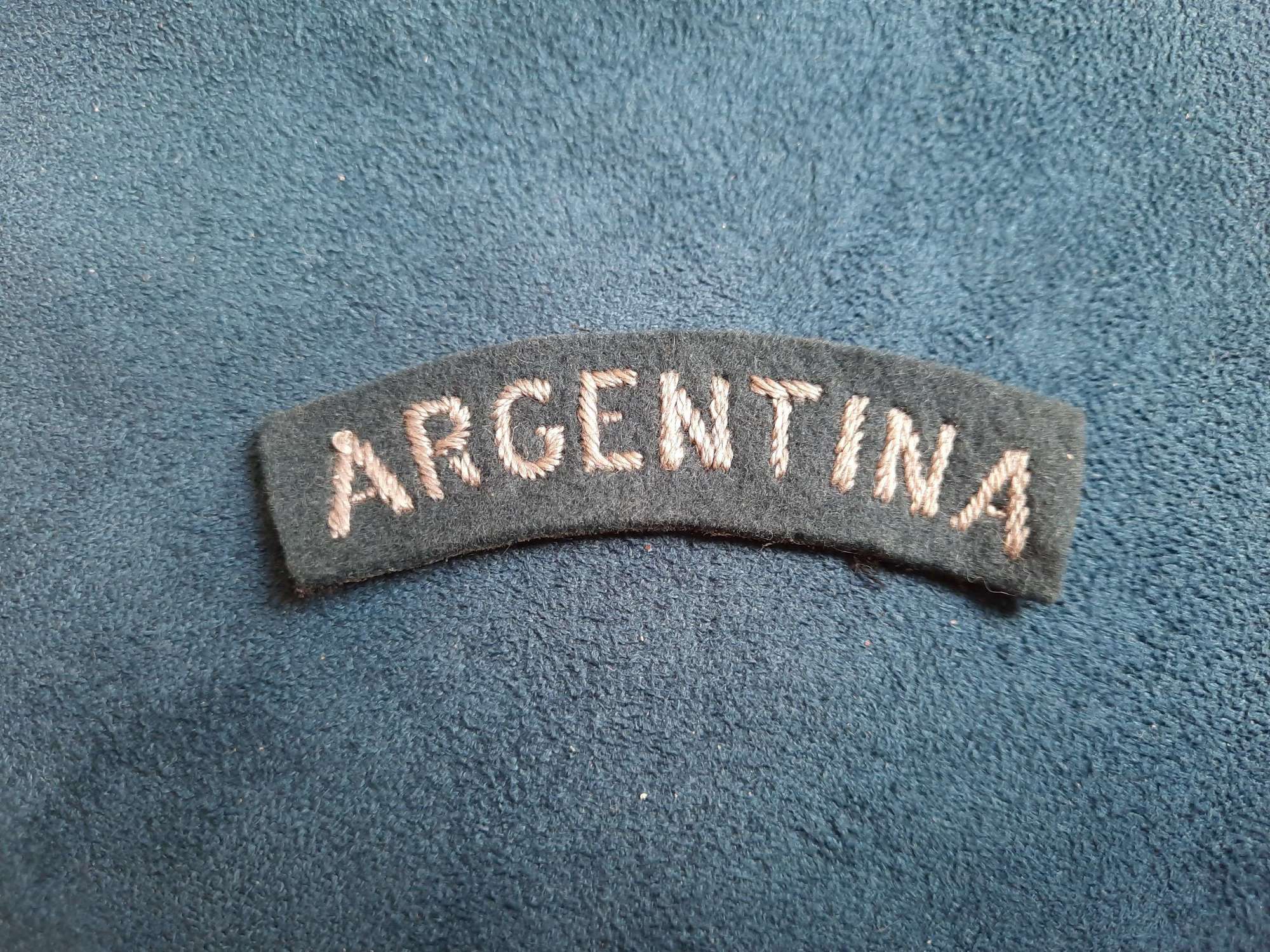 WW2 ARGENTINA Shoulder Title