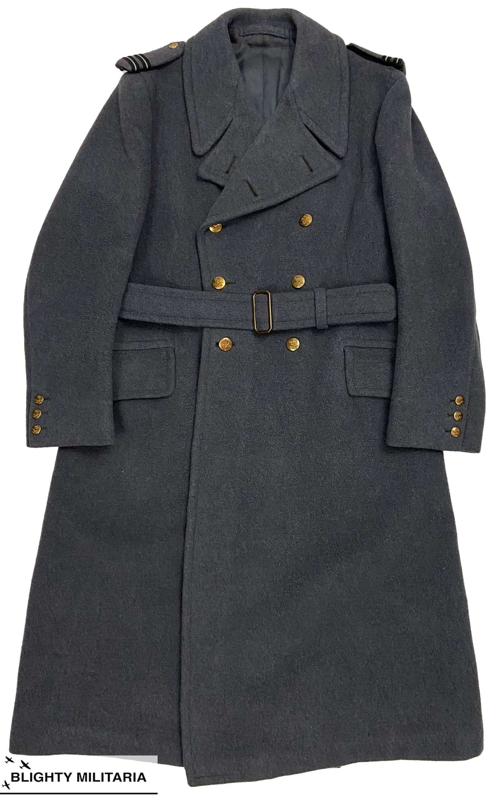 Original 1943 Dated RAF Officer's Greatcoat by 'R.W. Forsyth' Ltd'