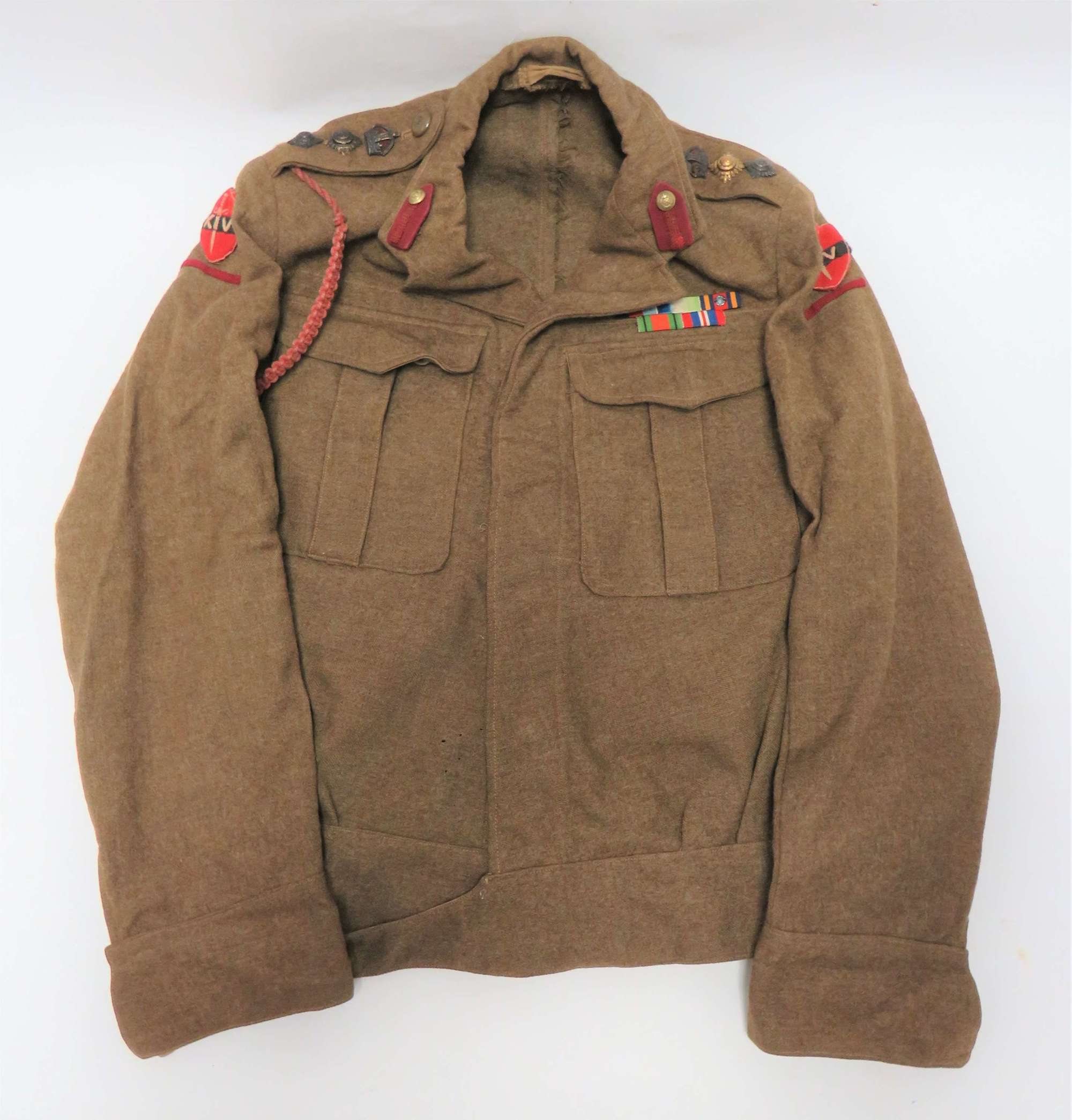1937 Early Pattern R.A.M.C Officer 14th Army Battledress Jacket