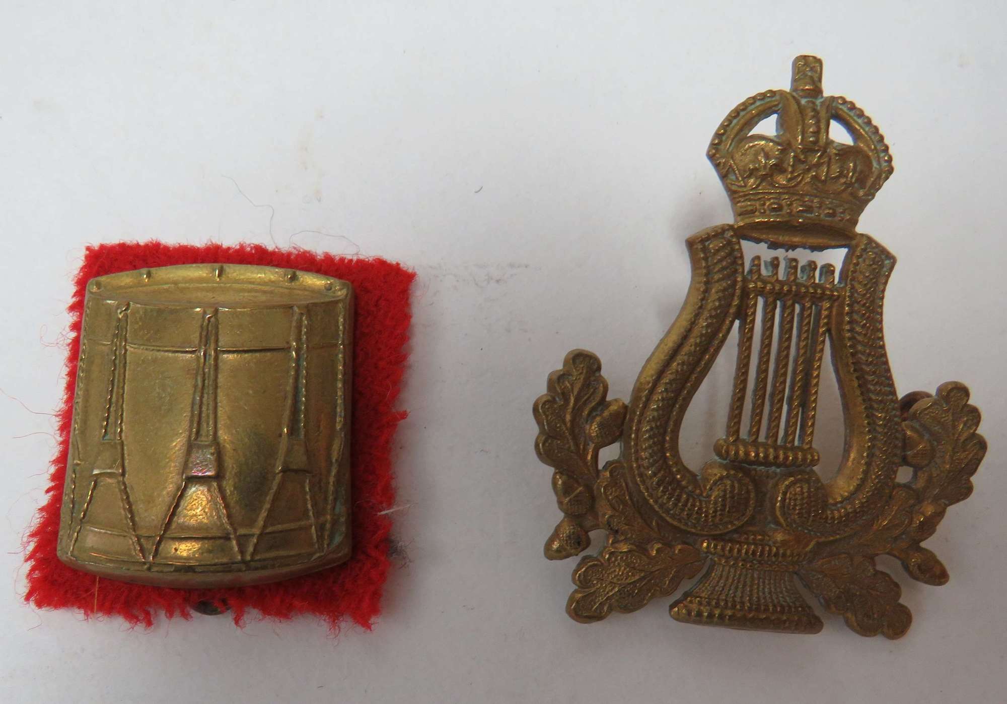 Two Band Musician Badges