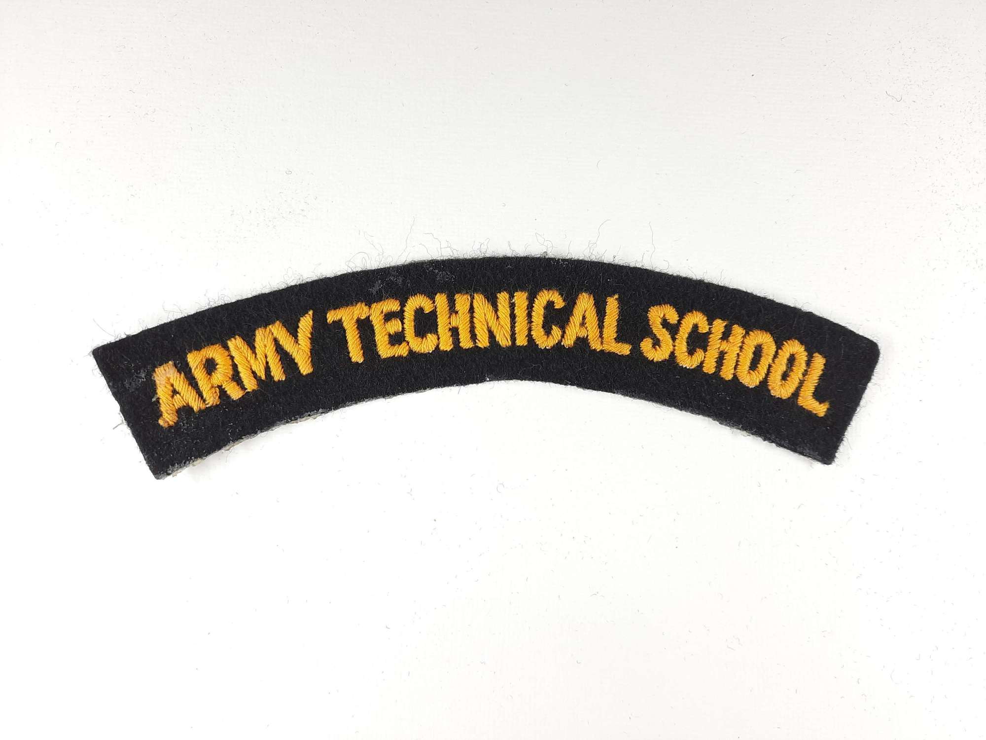 Army Technical School Shoulder Title