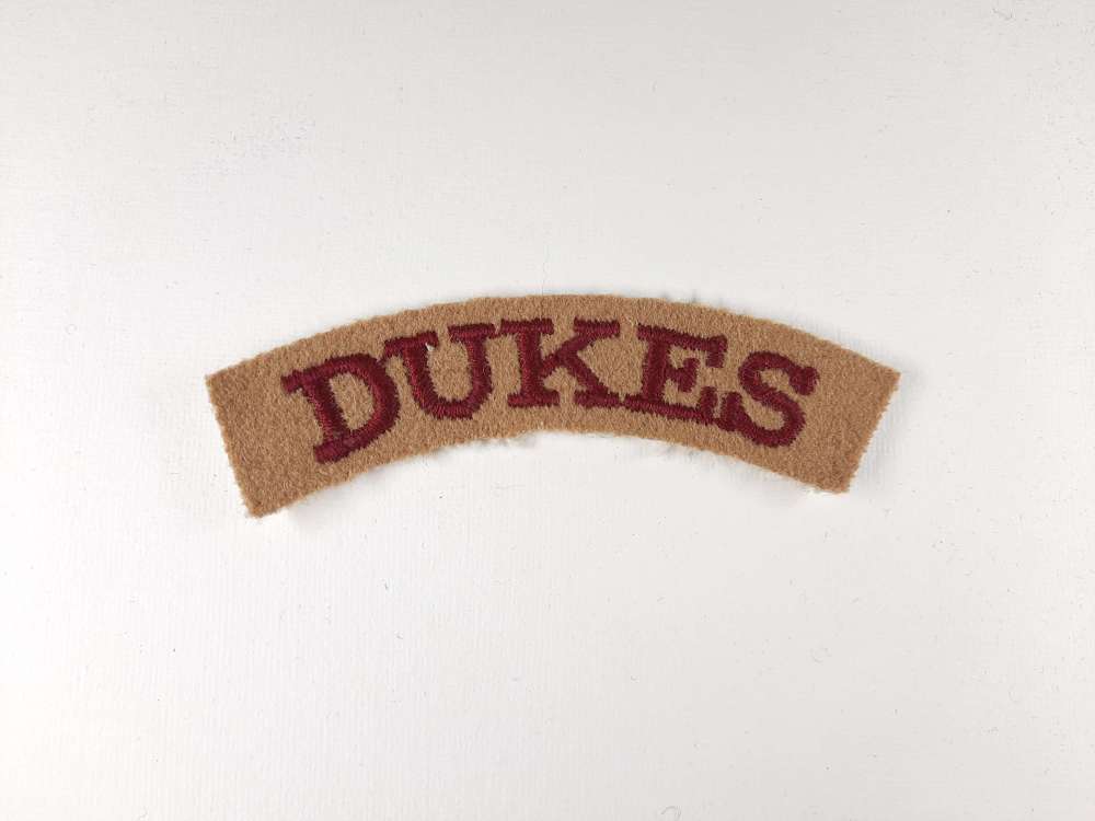 South African Cape Town Rifles (DUKES) Shoulder Title