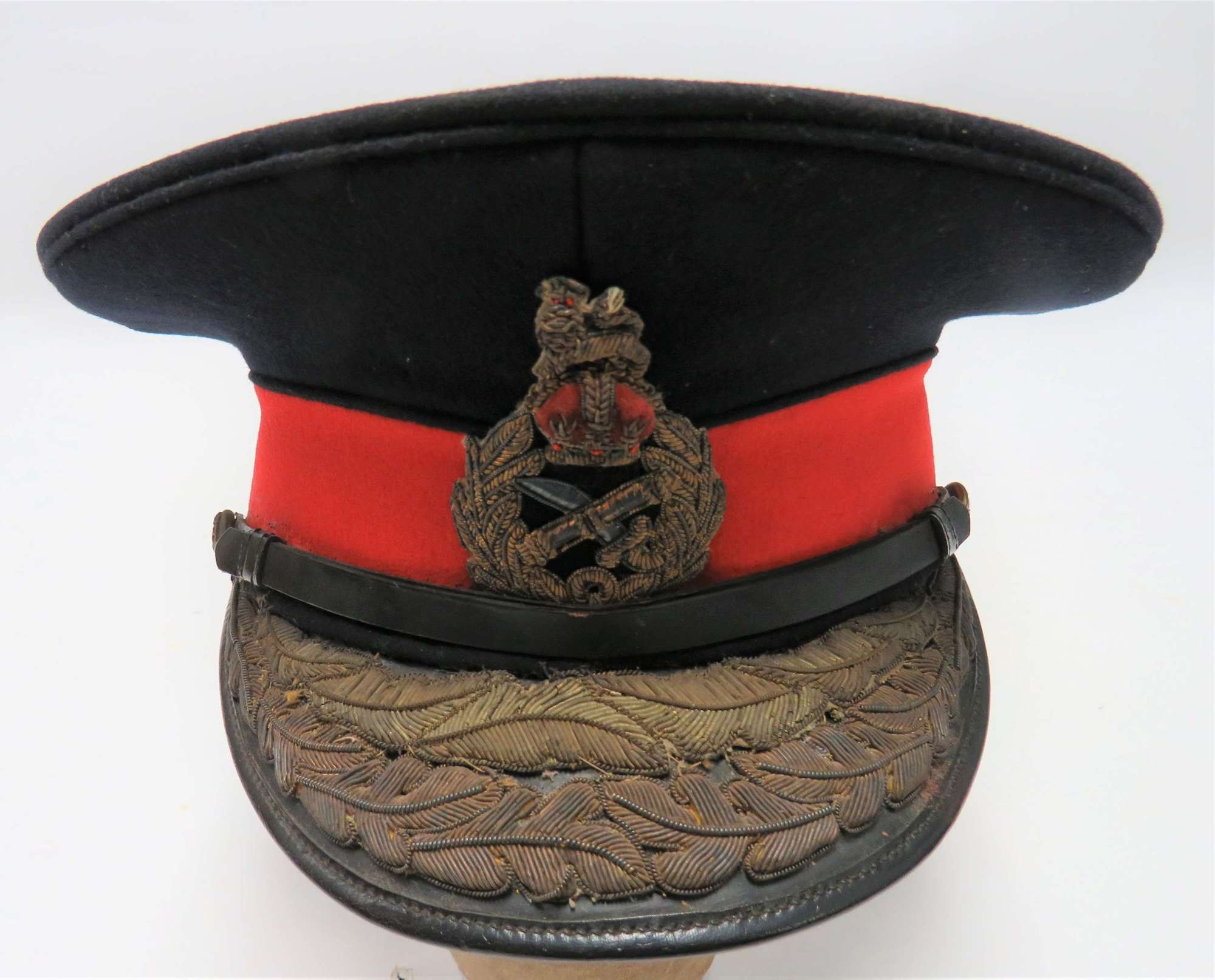 Rare Edwardian Generals Full Dress Cap
