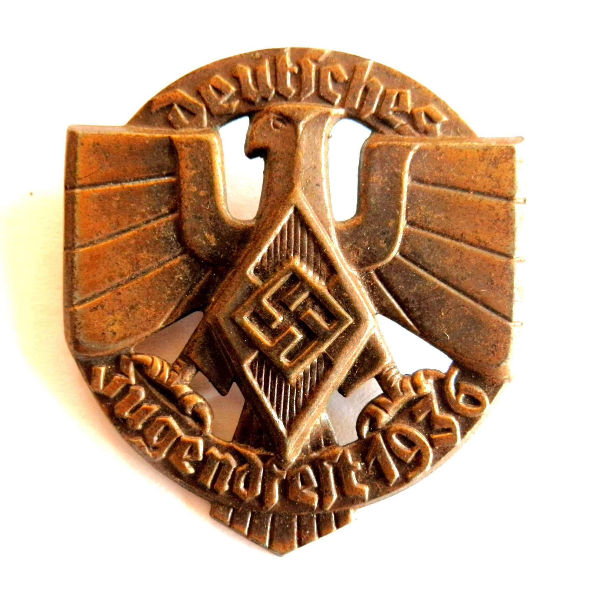 German Jugendfest 1936, Hitler Youth Sports Badge.