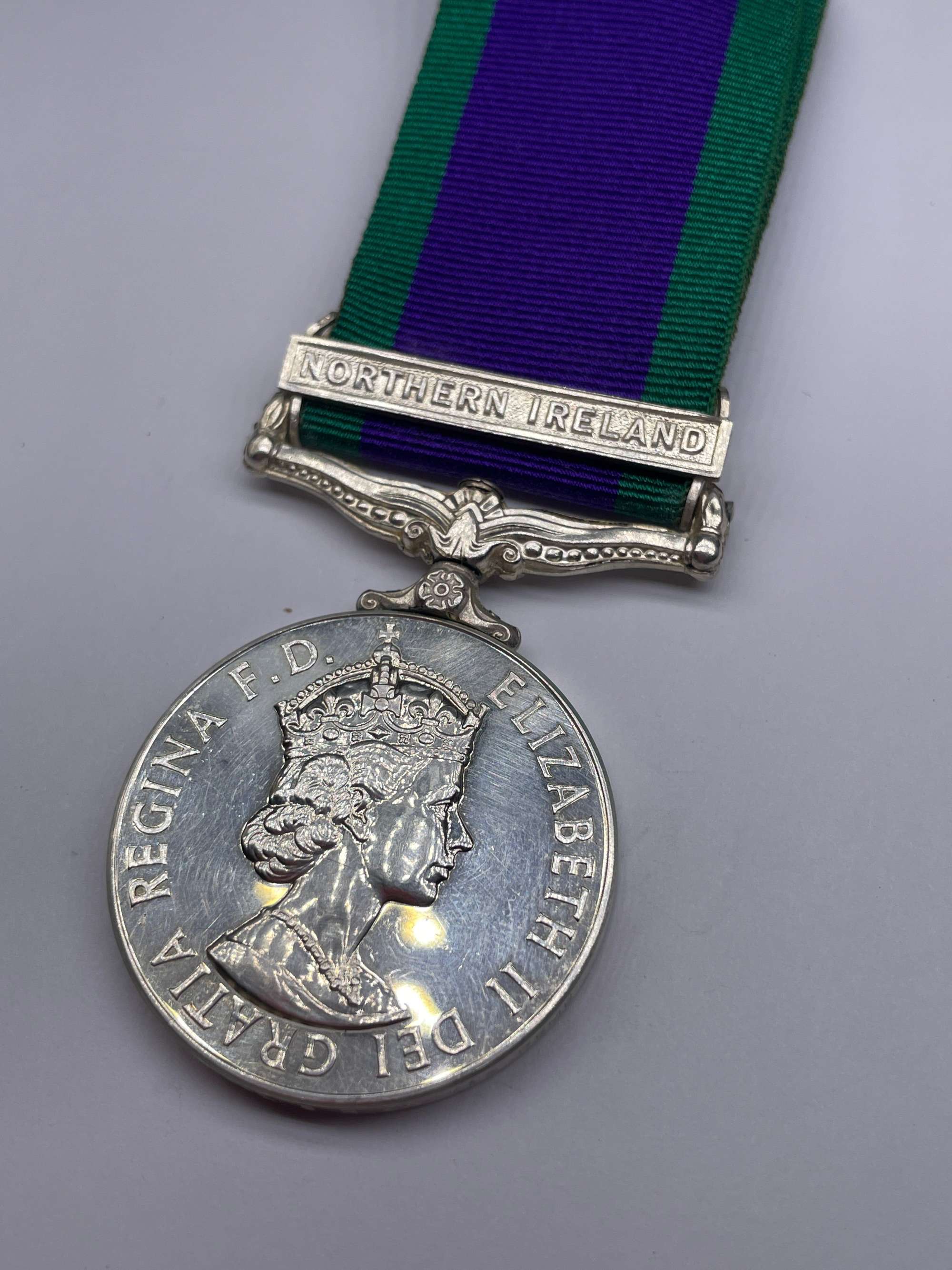 Original 1962 Pattern General Service Medal, Northern Ireland, L.Cpl Jarvis, R.E.M.E.