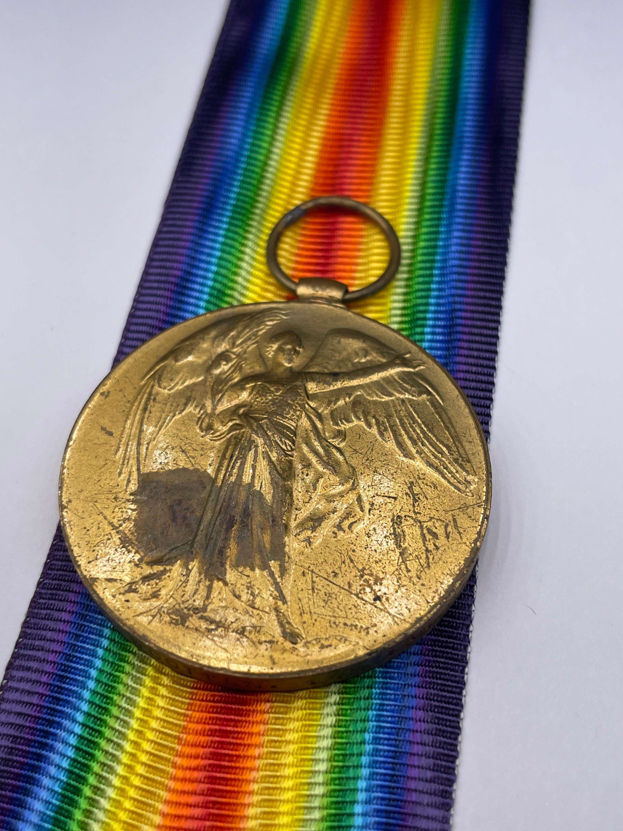 Original World War One Victory Medal, Pte. Wootten, Loyal North Lancashire Regiment, Kille
