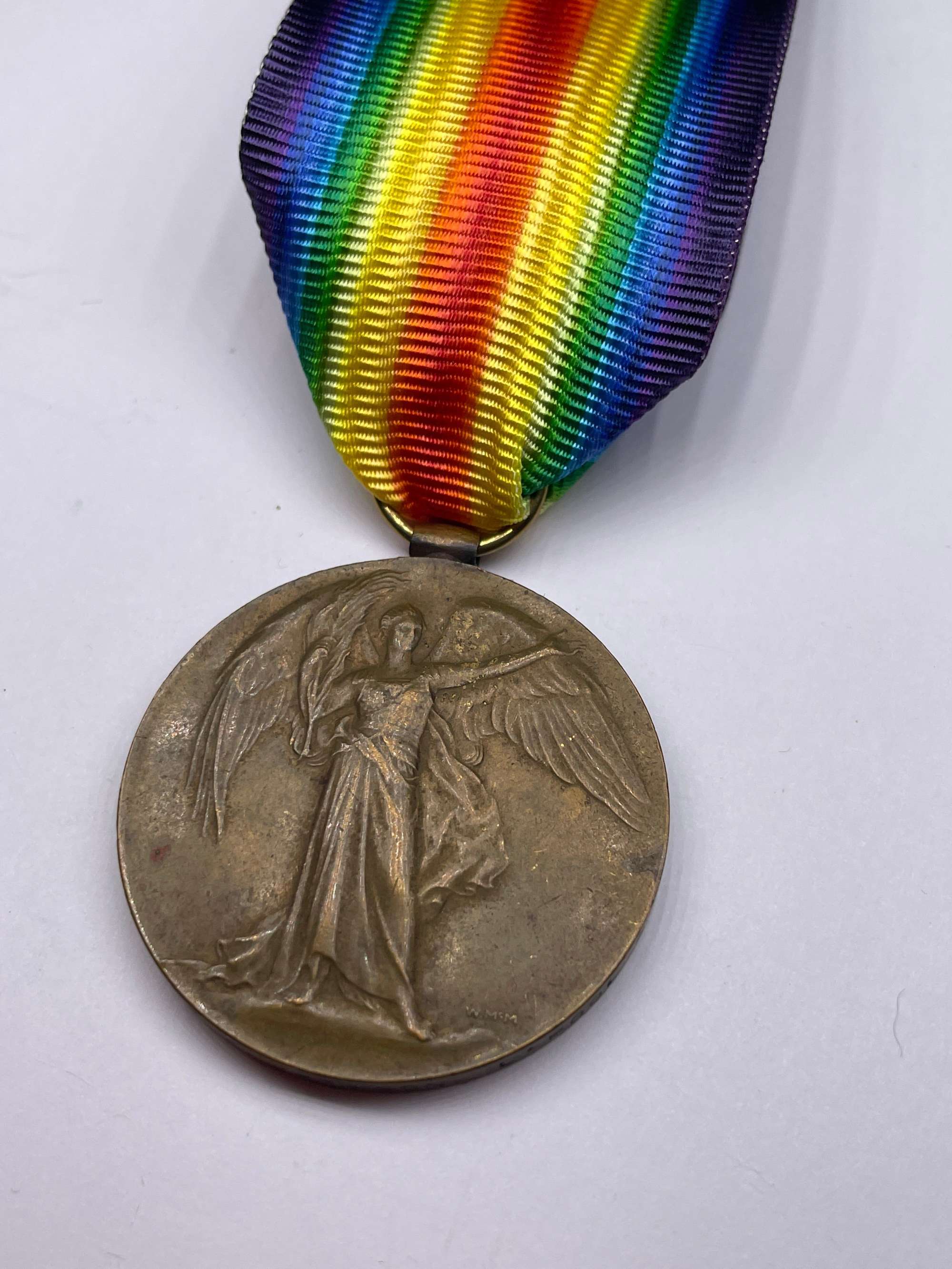 Original World War One Victory Medal, Pte Jackson, Liverpool Regiment