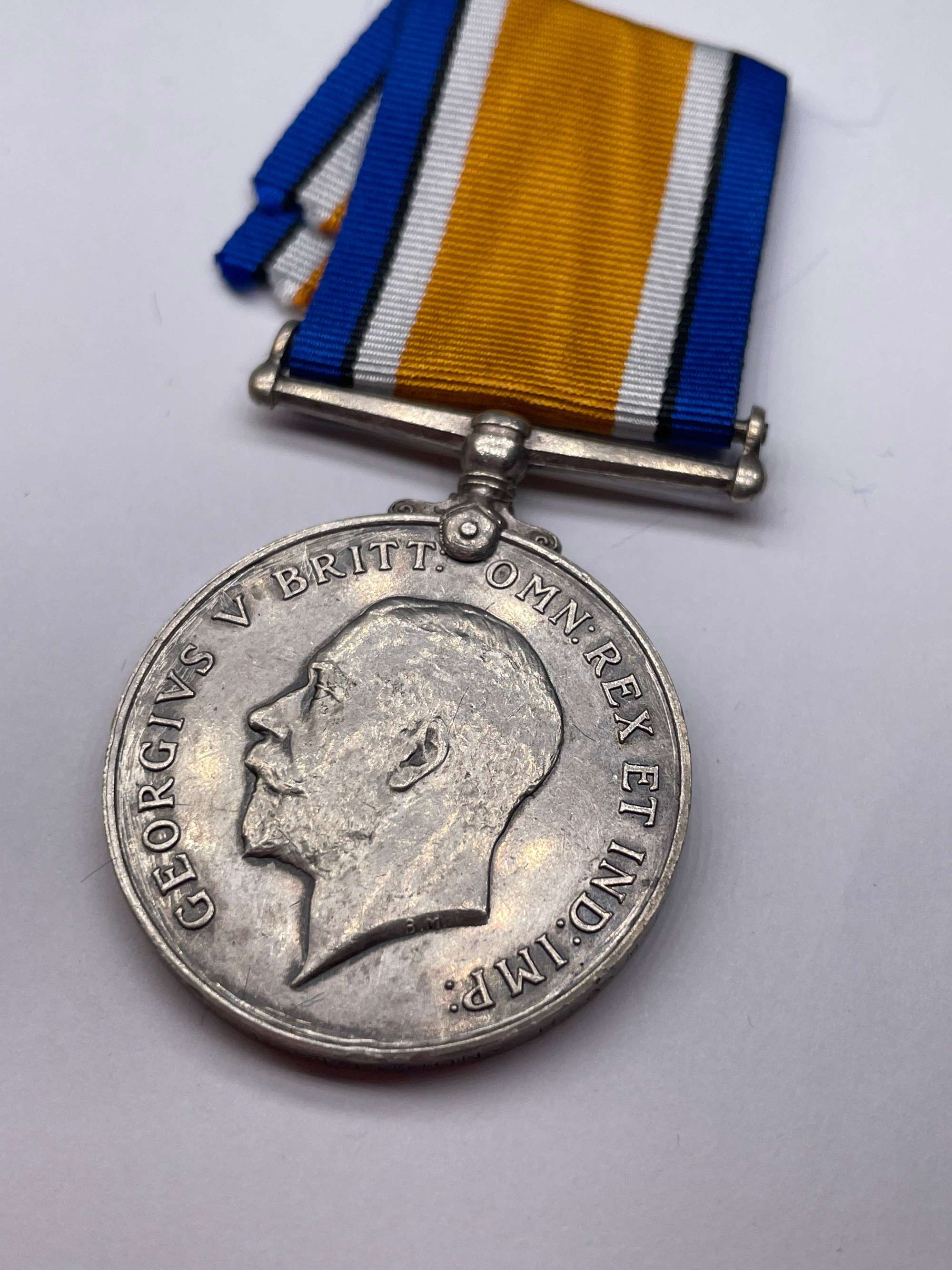 Original World War One British War Medal, Pte Gliddon, Royal Army Medical Corps