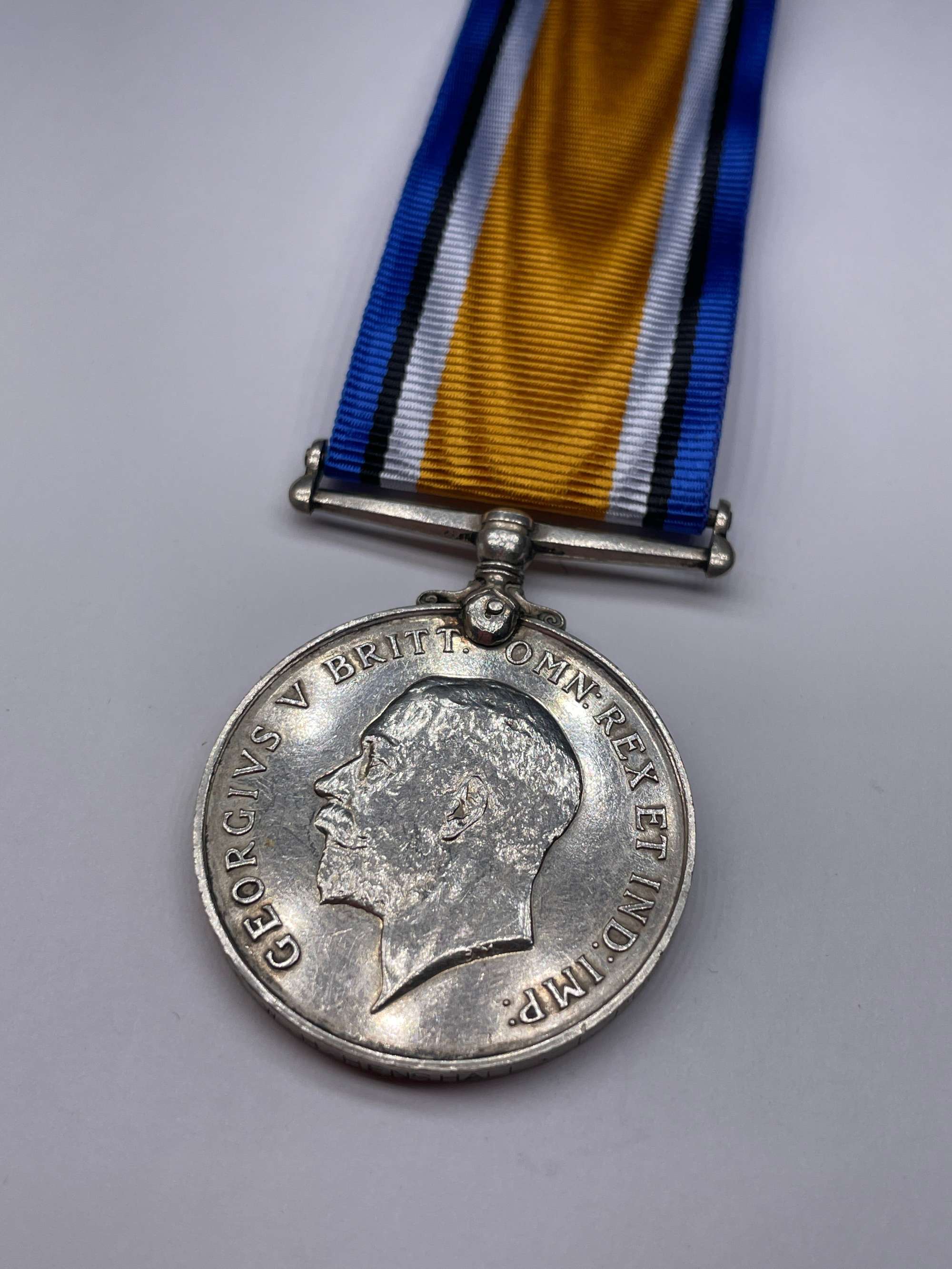 Original World War One British War Medal, Pte Henshall, Liverpool Regiment