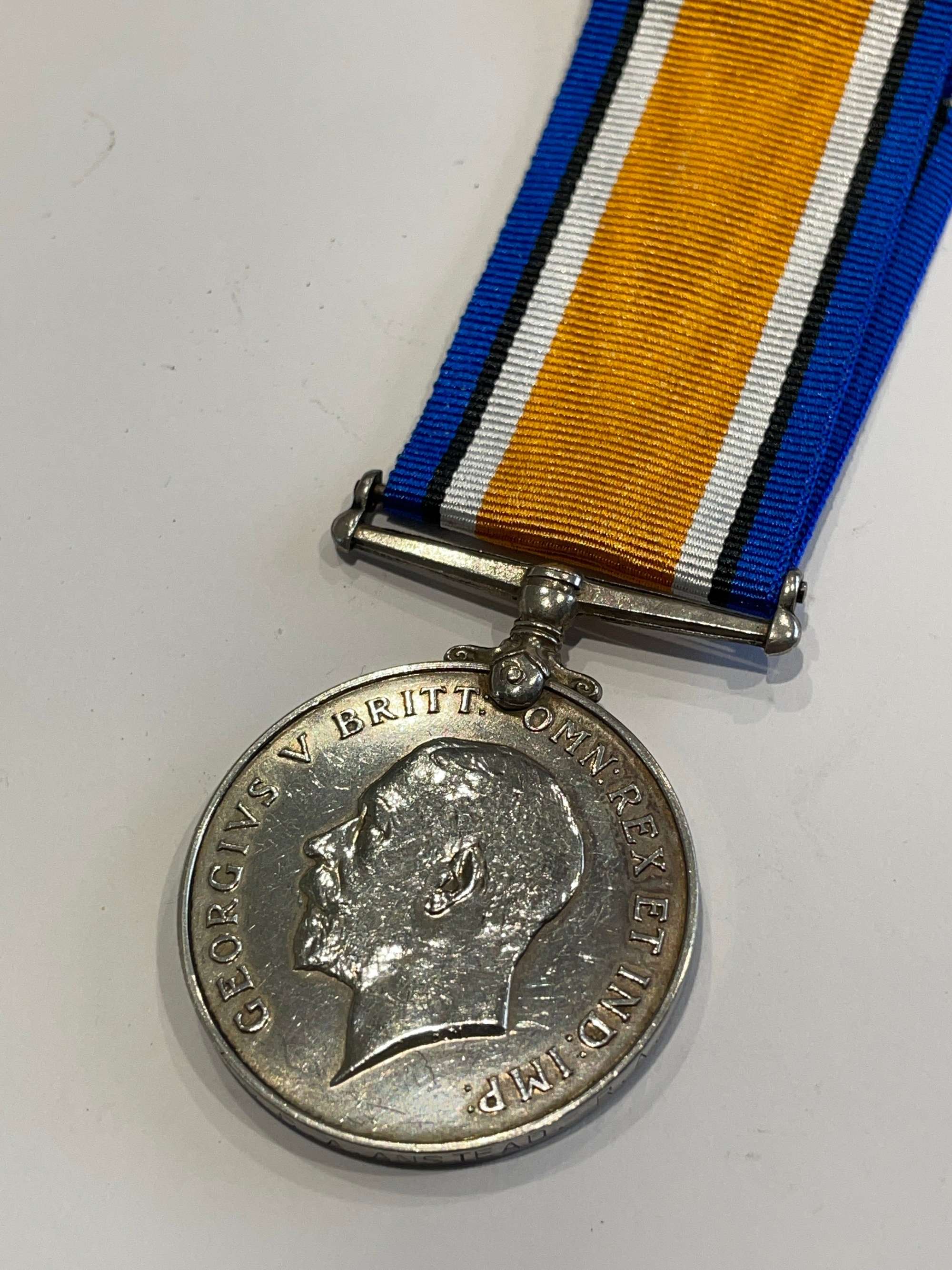 Original World War One British War Medal, Anstead R.F.A., Died/Casualty