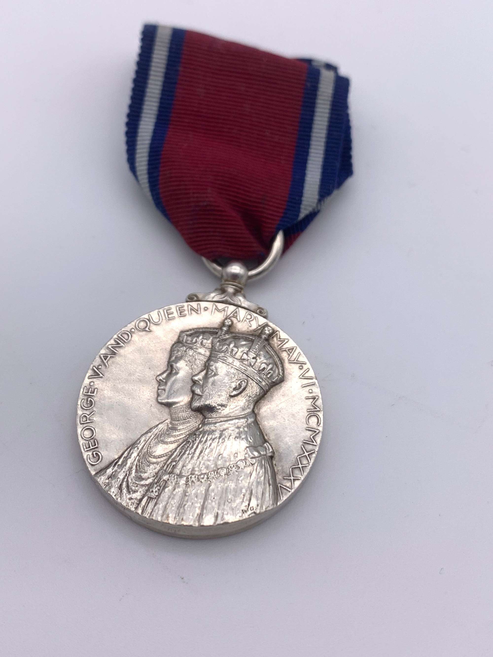 Original Jubilee Medal 1935, Un-Named as Issued, Solid Silver
