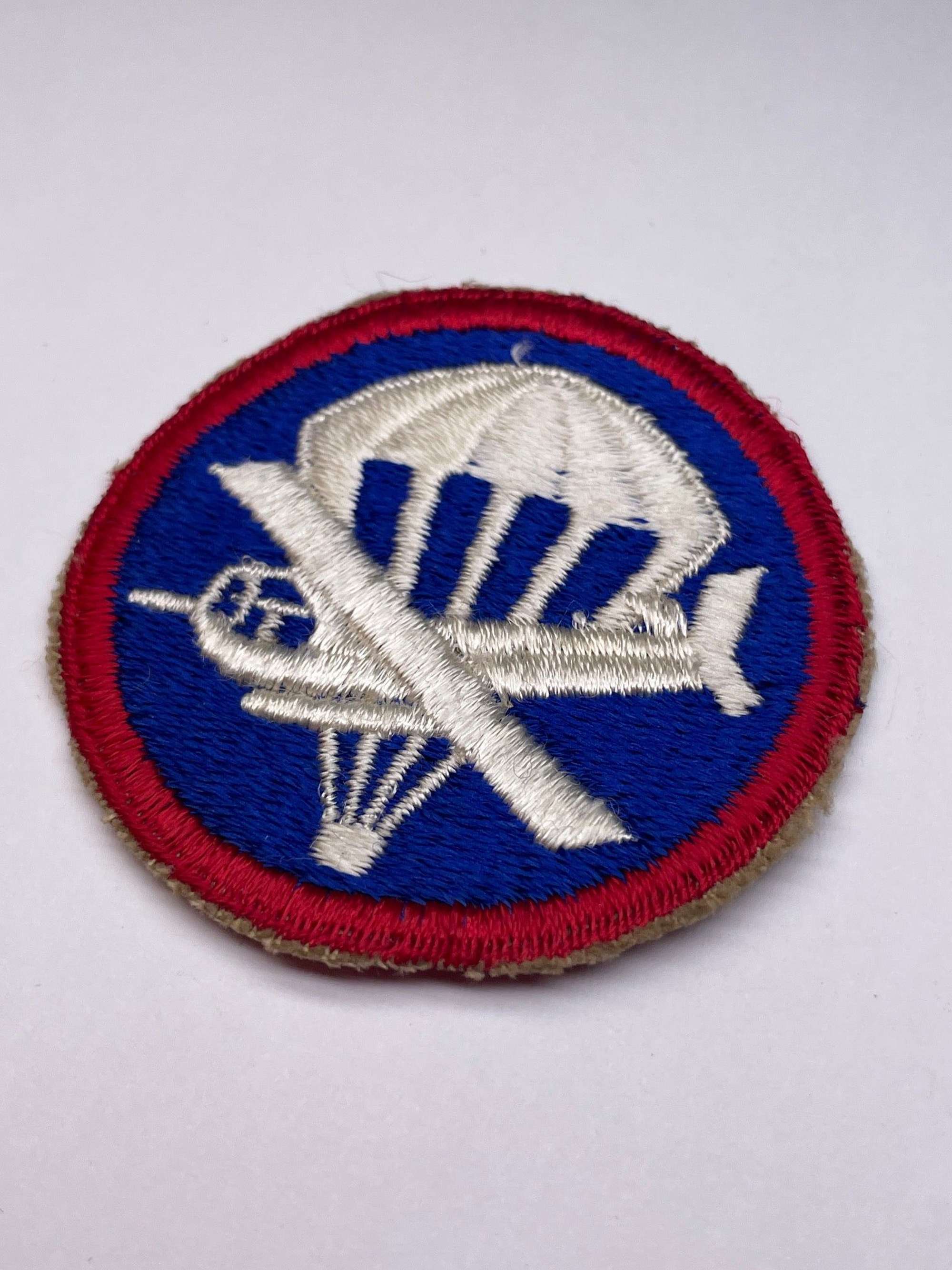 Original World War Two American Airborne Glider Cap Badge, Enlisted