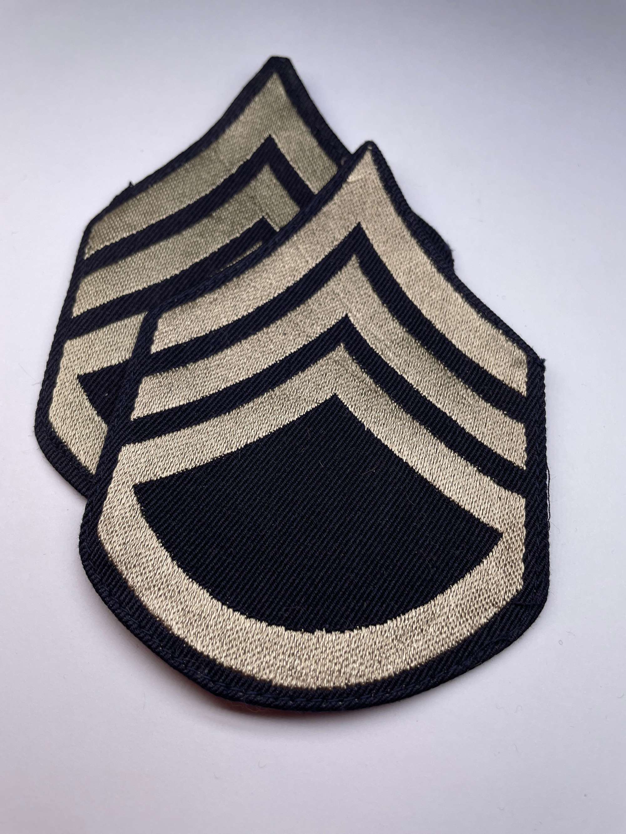Original World War Two Era American Staff Sergeant Stripes/Chevrons