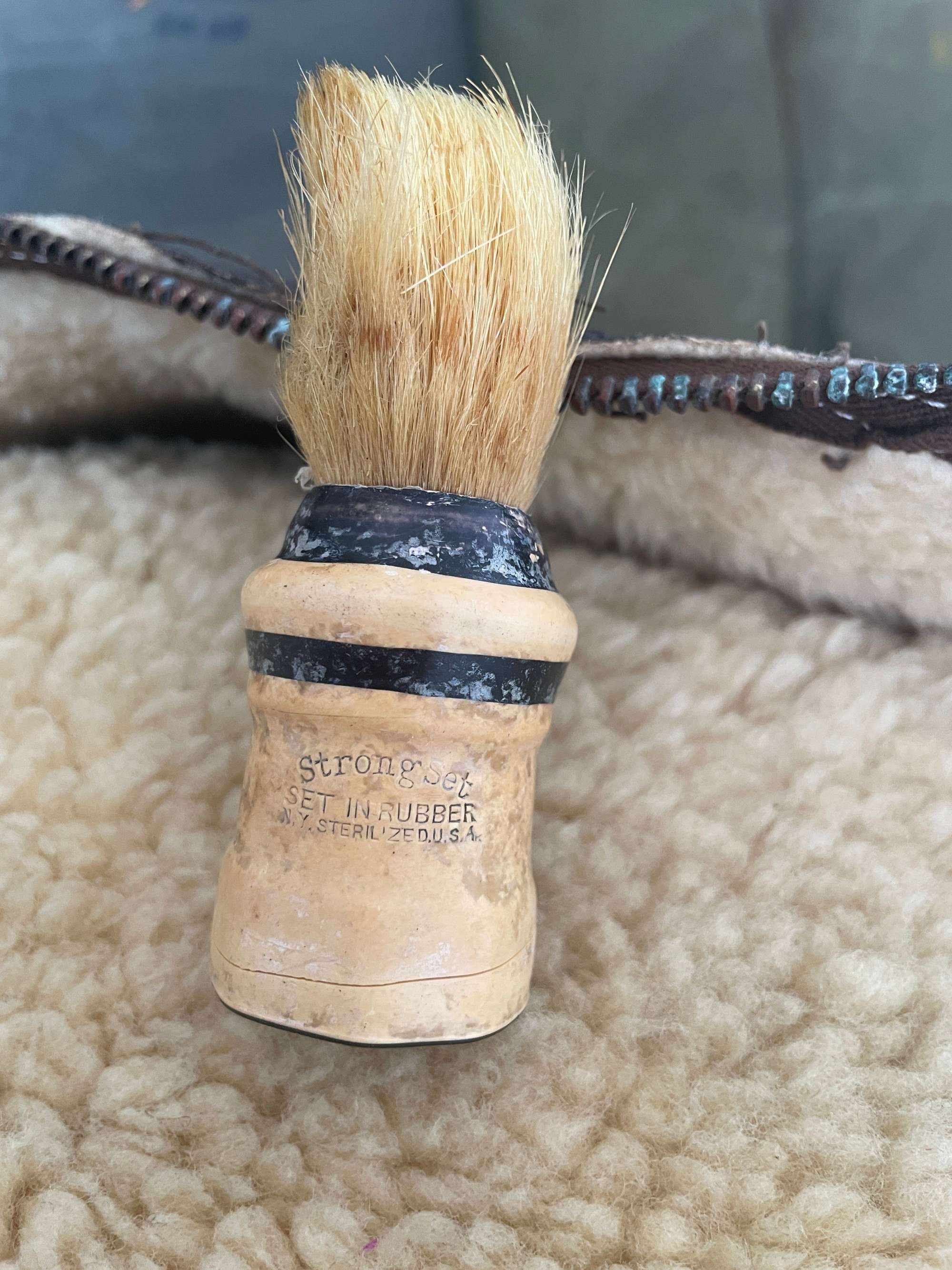 Original World War Two Era, American Footlocker Item, Shaving Brush