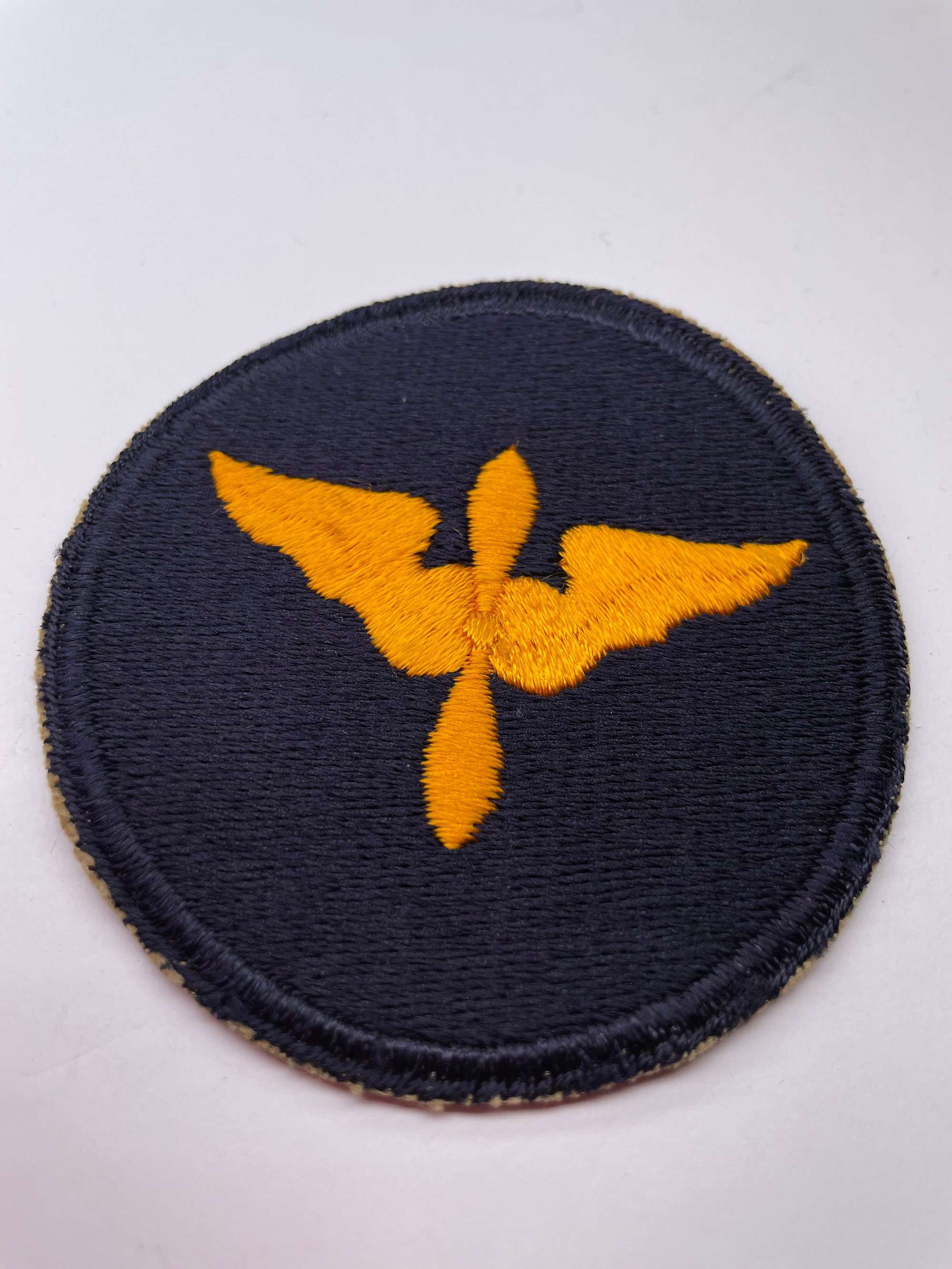 Original World War Two American Air Air Force Cadet Patch, 2nd Version, Greenback