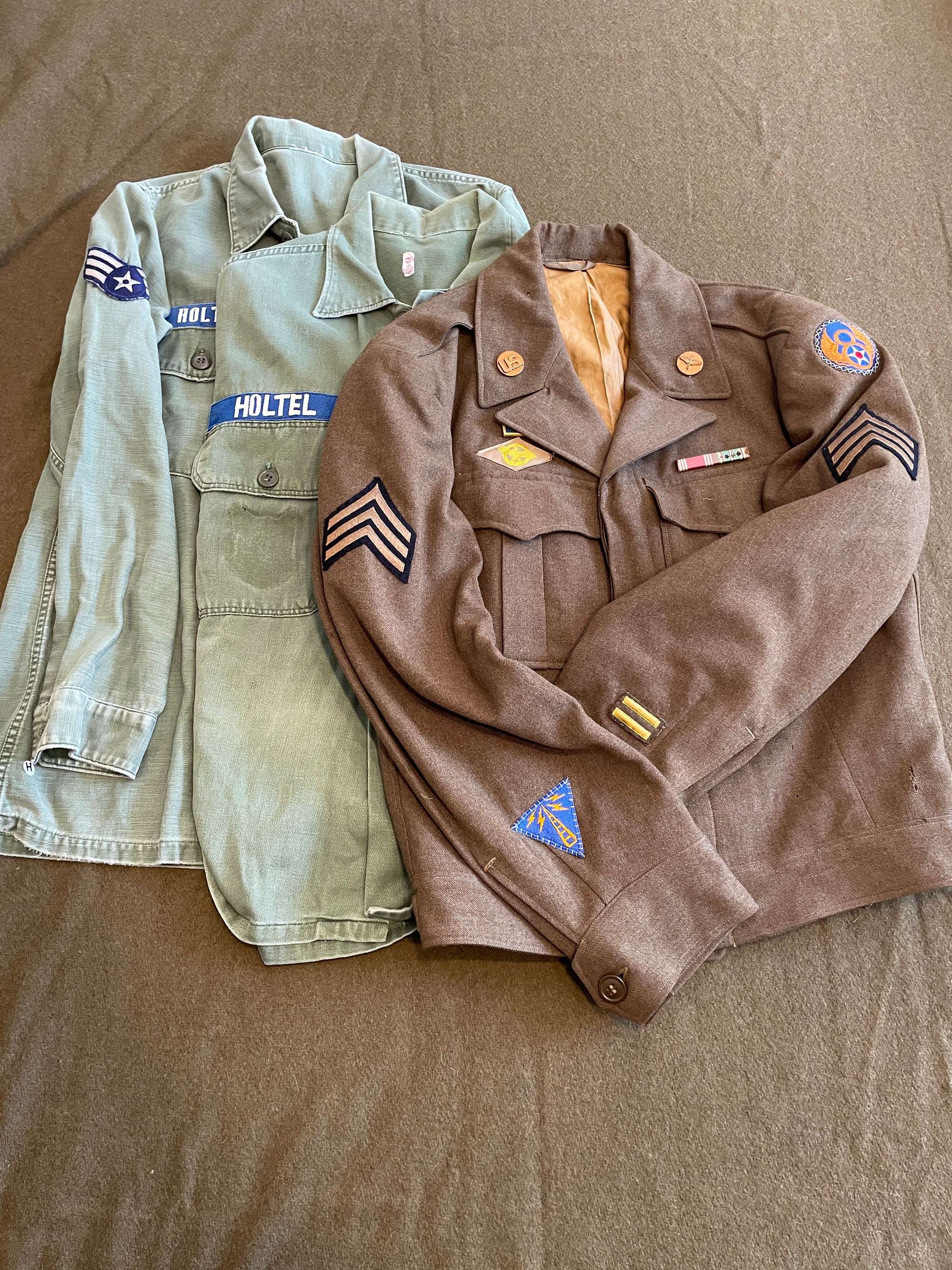 Original American US World War Two Era Uniform Grouping, 8th Air Force