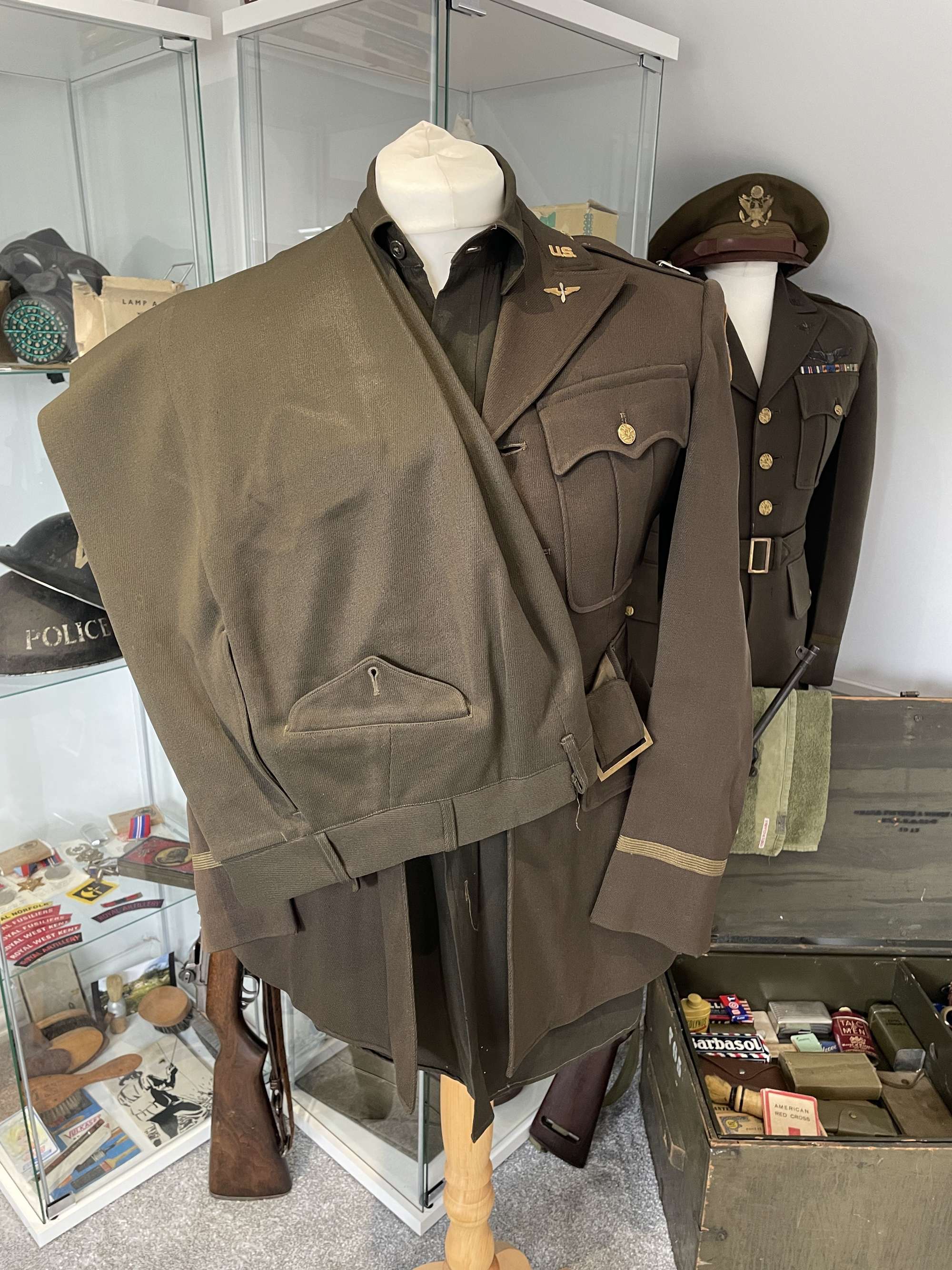 Original American World War Two Era Uniform Grouping, 3rd and 12th Air Force