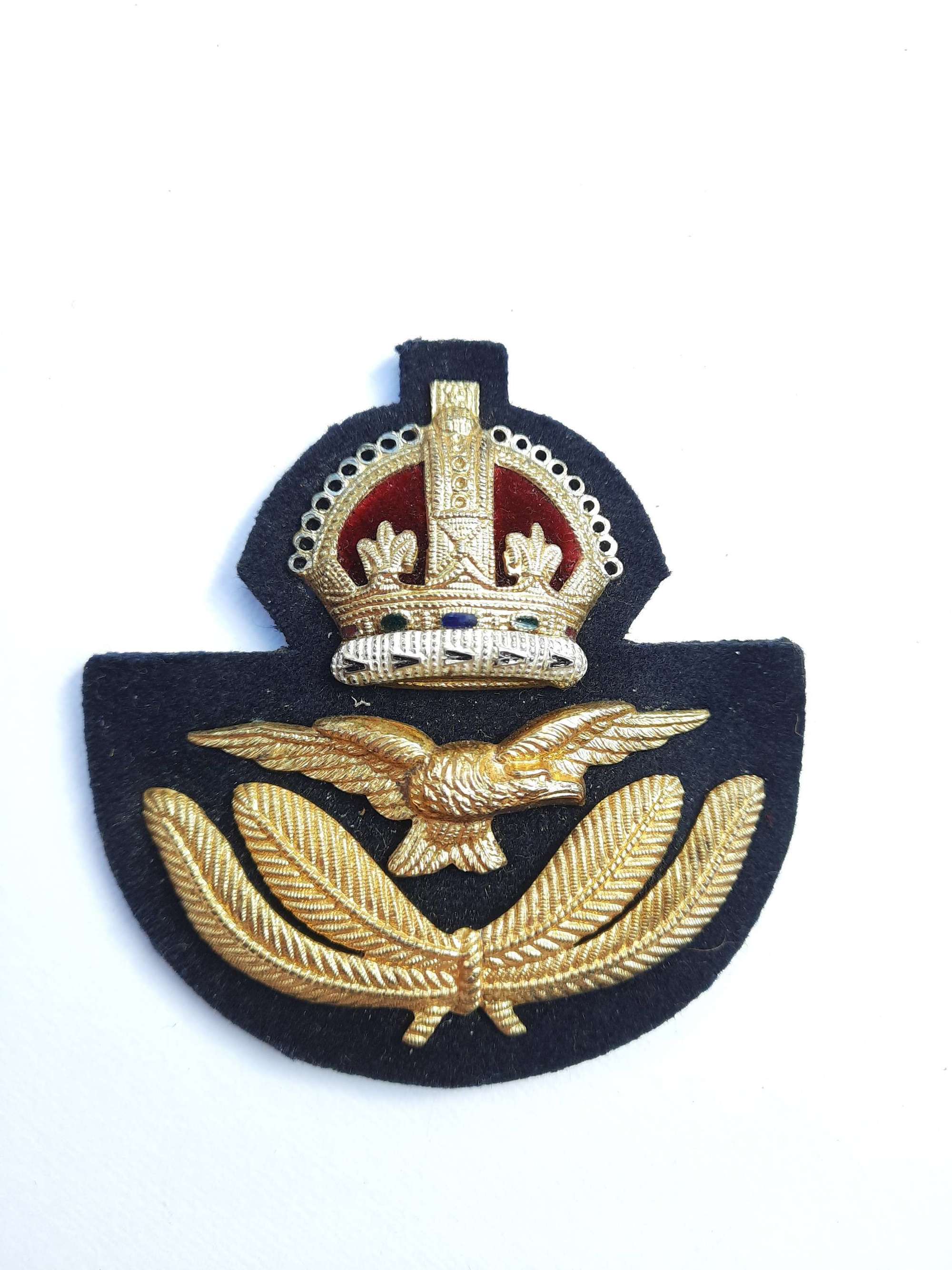 RAF Officer's Economy Cap Badge