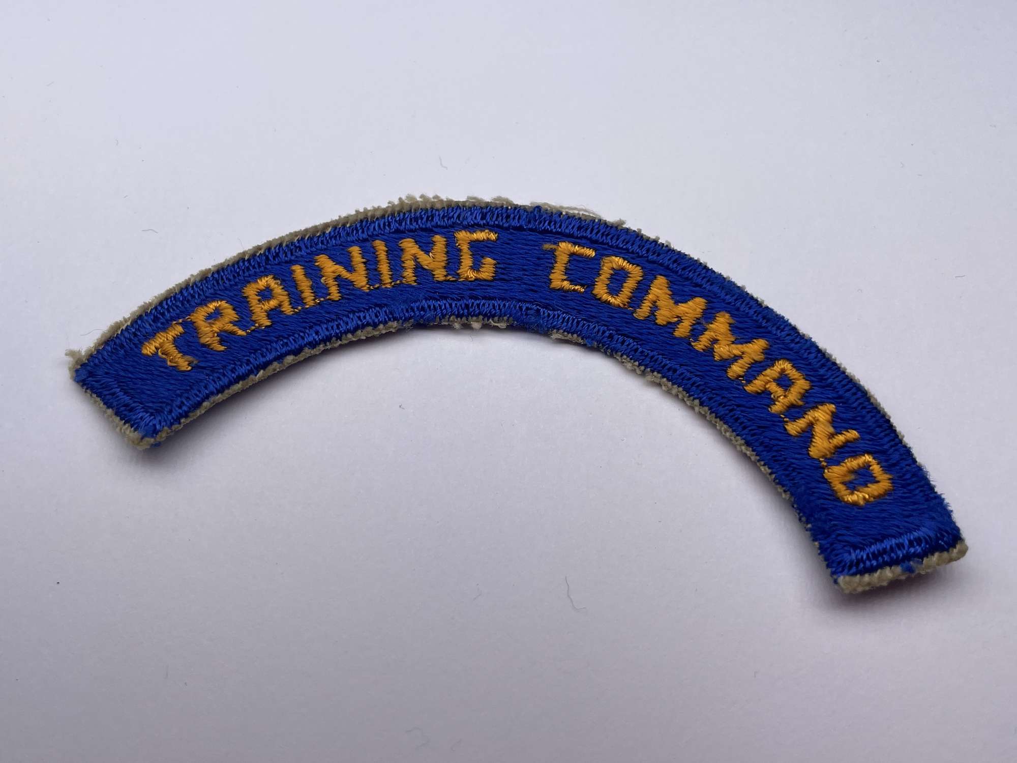 Original World War Two US Army Air Force Training Command Tab